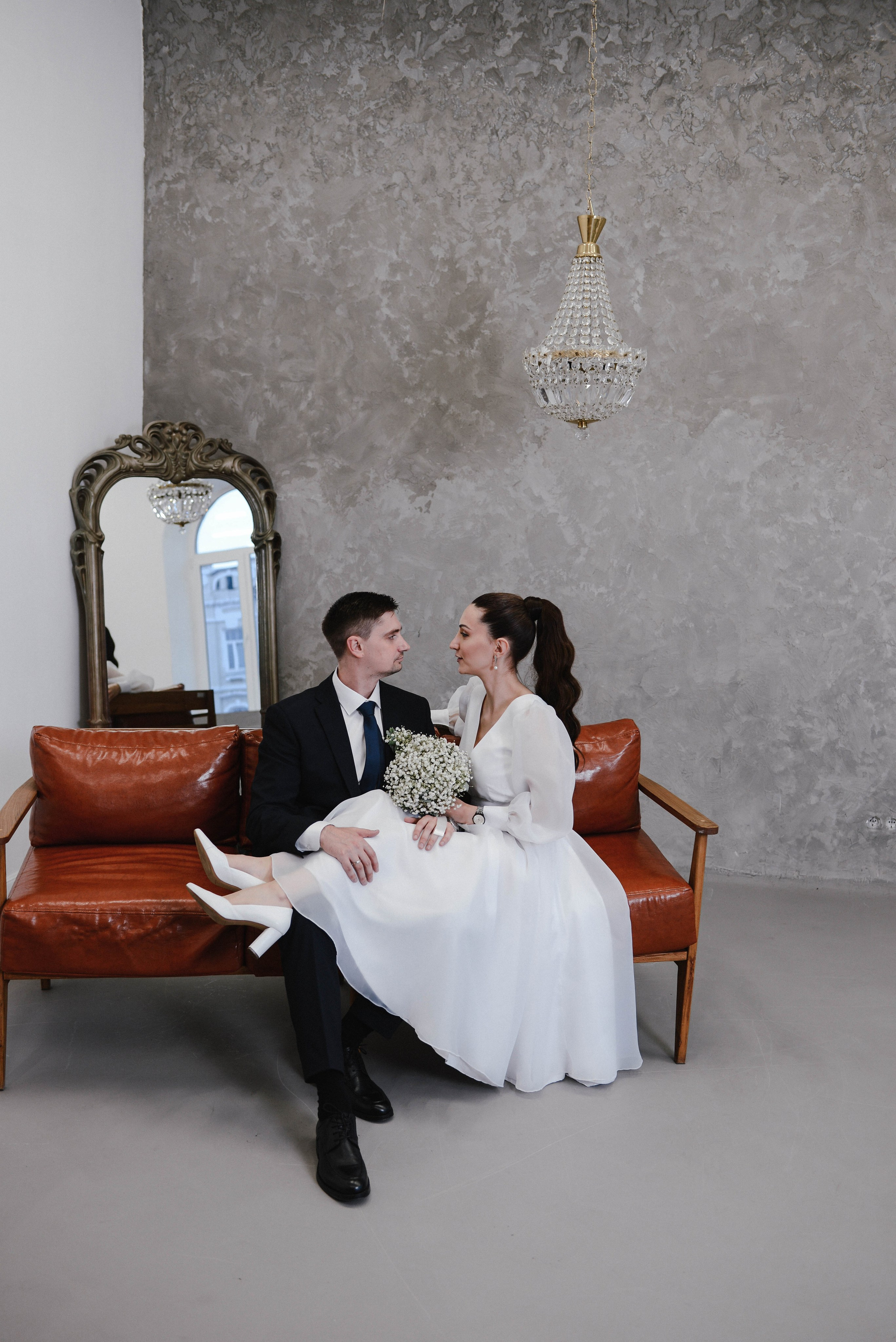 Свадебная в фотостудии. Фотограф Ярута Оксана / Ростов-на-Дону