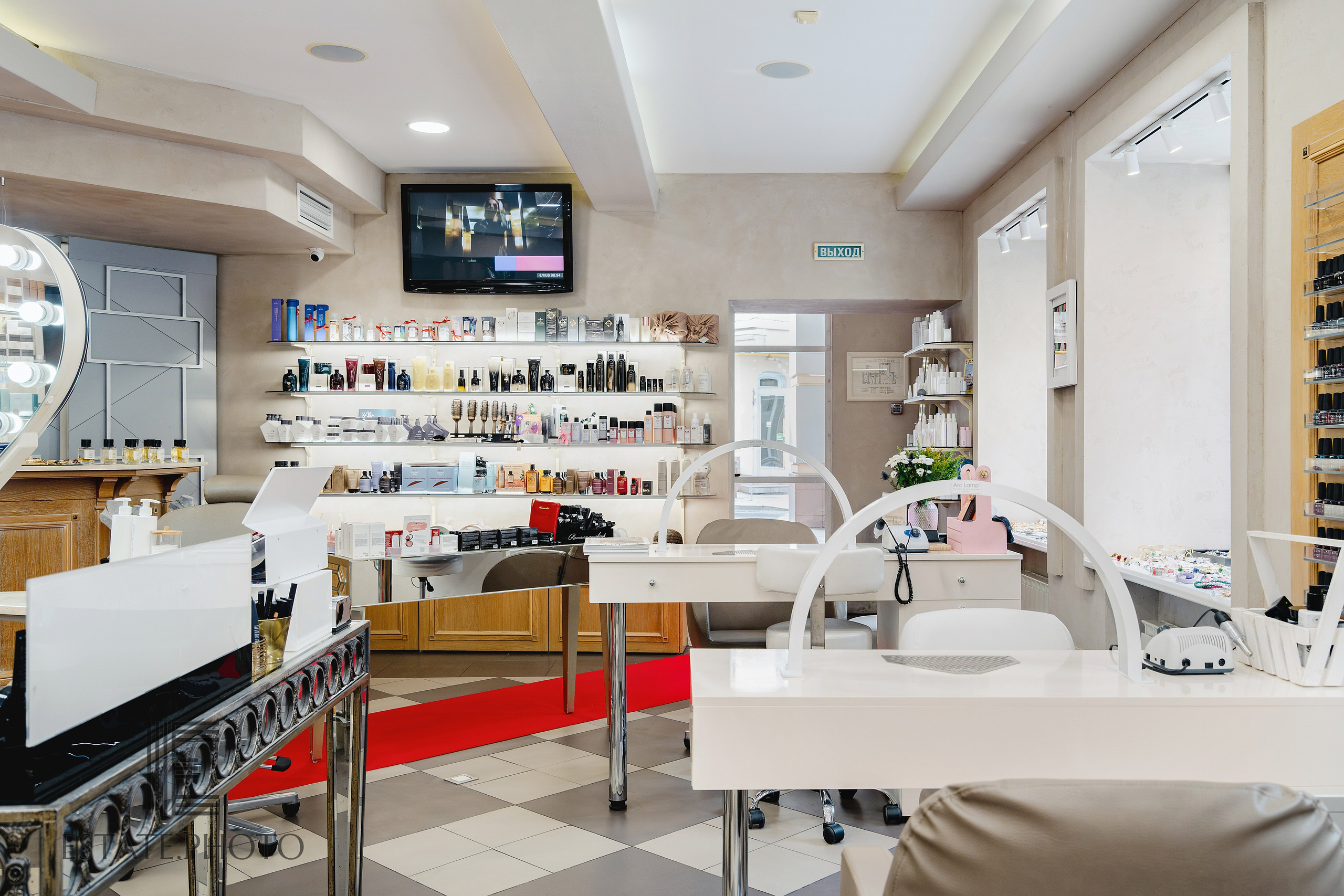 Салоны Красоты. Интерьерный фотограф Москва Татьяна Казакова