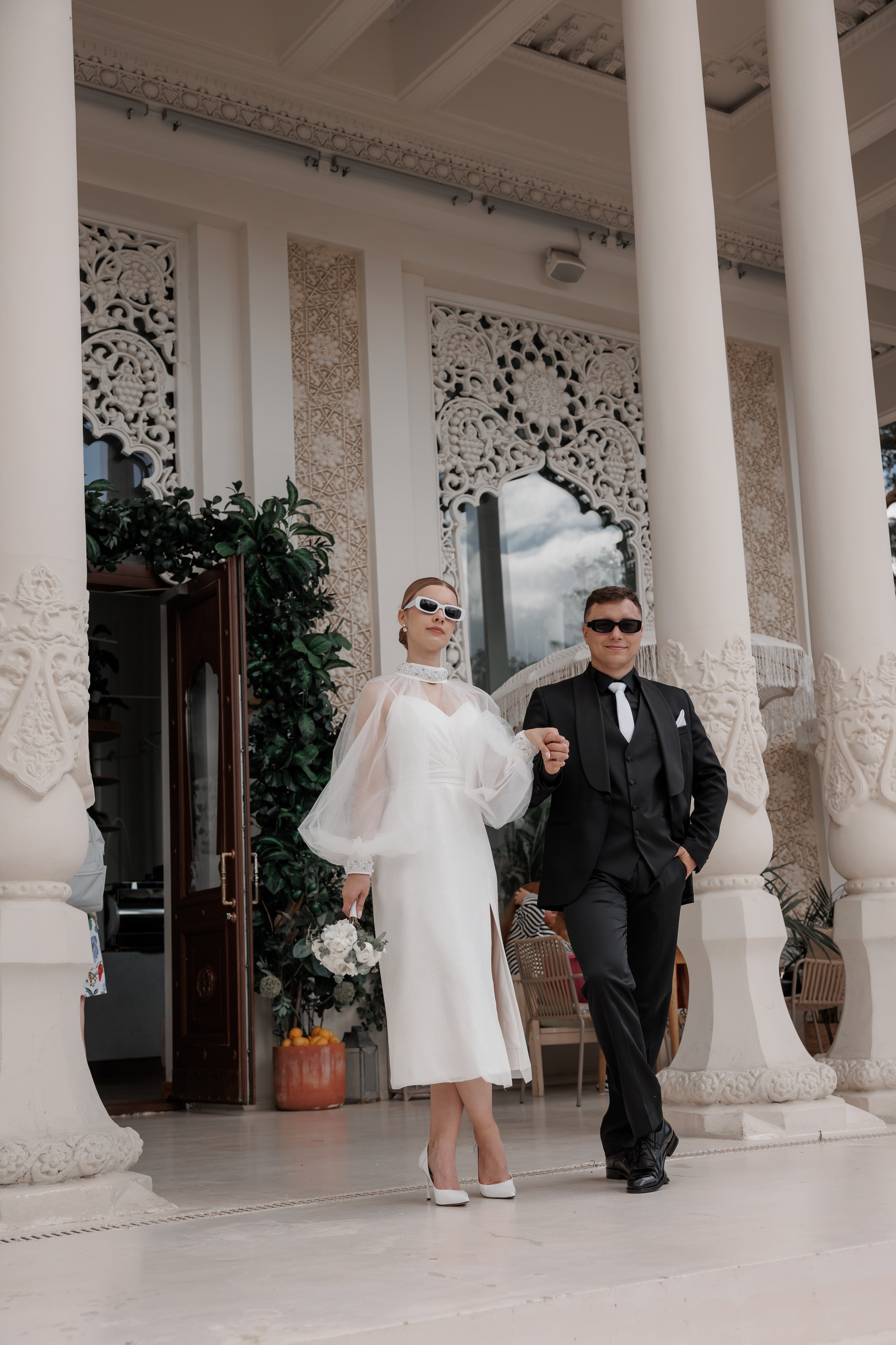 Анна и Сергей, Особняк Муравьевых-Апостолов, прогулка по ВДНХ, ресторан «Домик в саду». Свадебный и репортажный фотограф (Москва, Королев и другие)