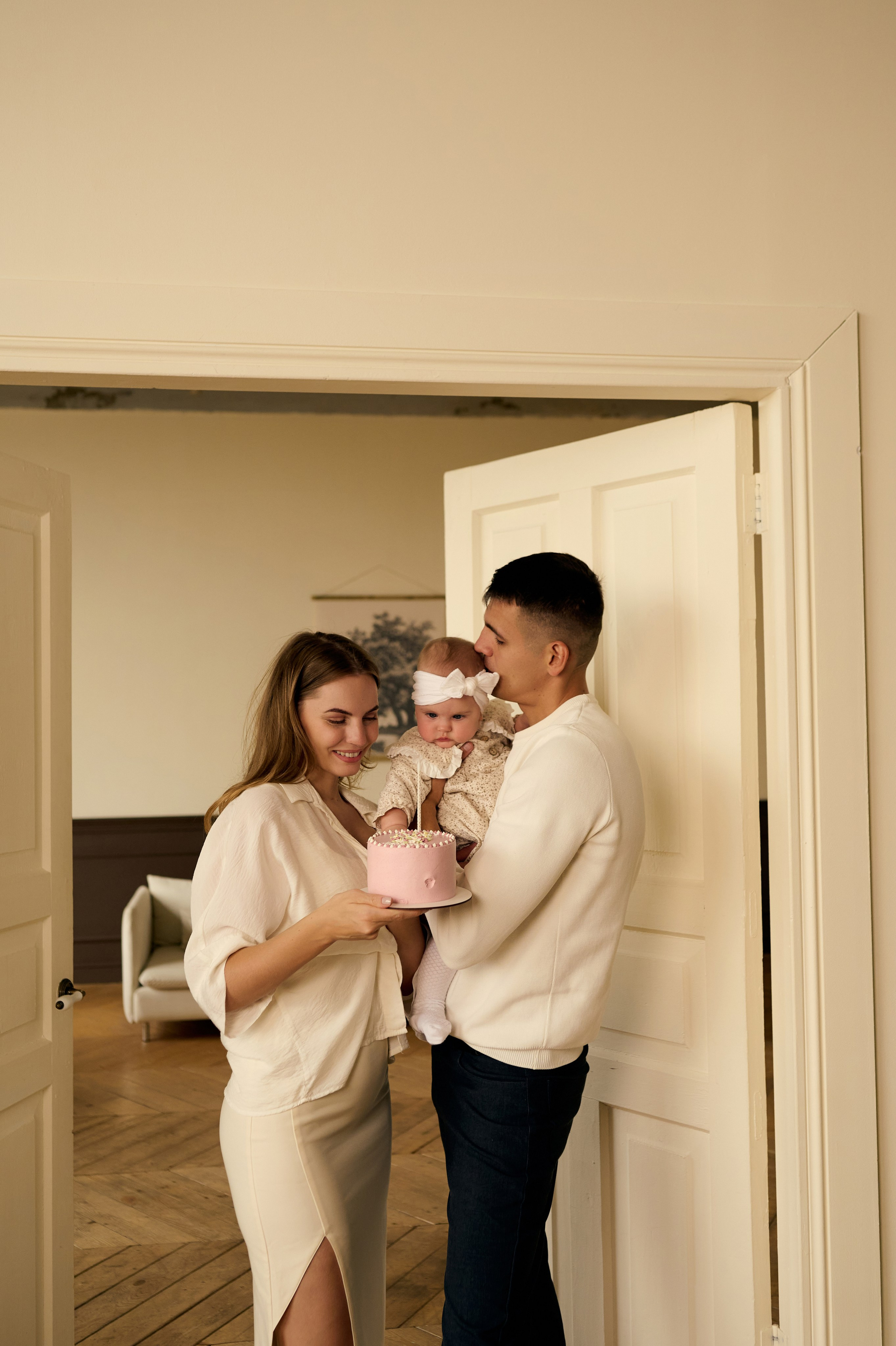 Анечка и Стас с Алиночкой. Фотограф в Краснодаре Скубицкая Альбина