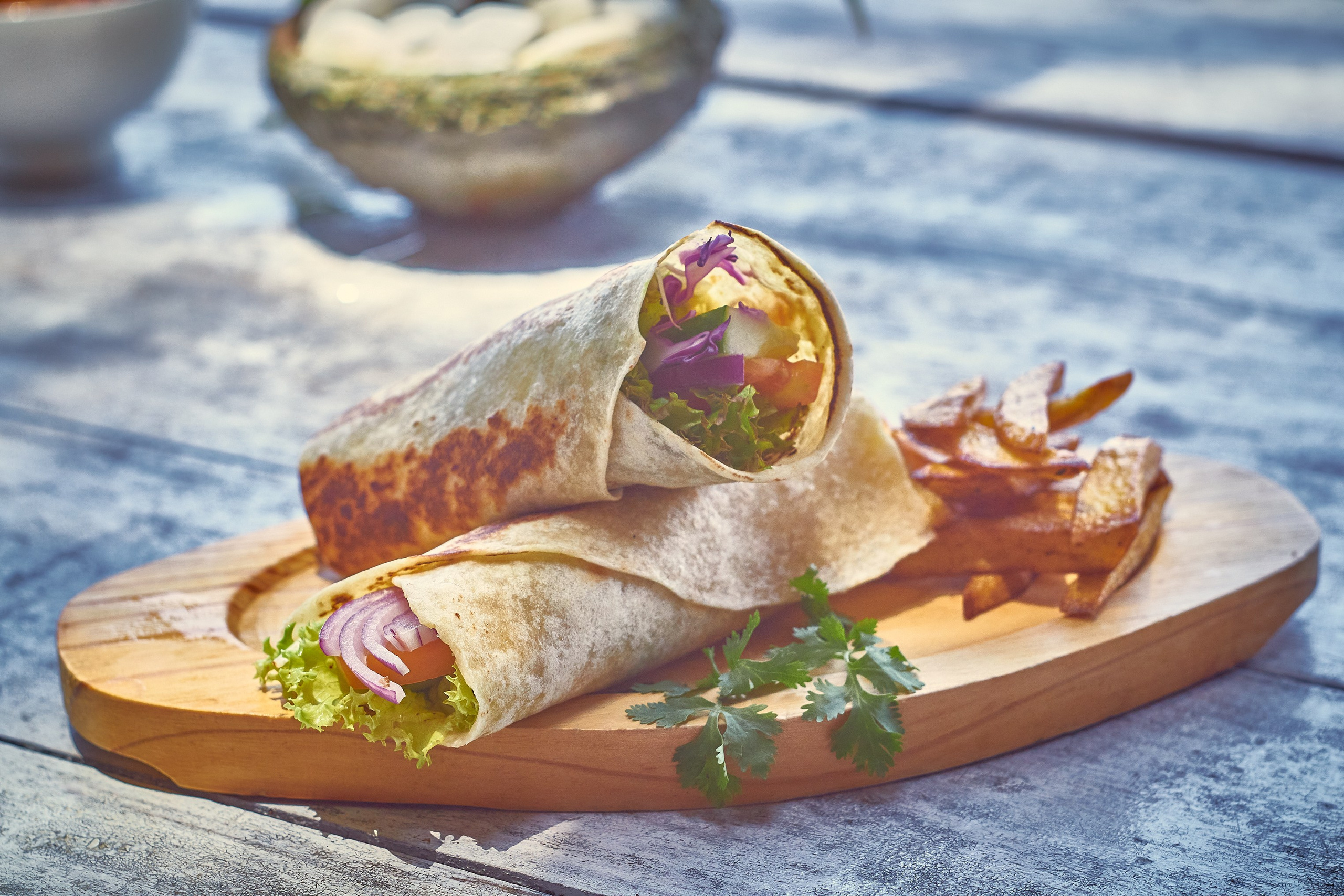 Food. Filmmaker Vadim Averin