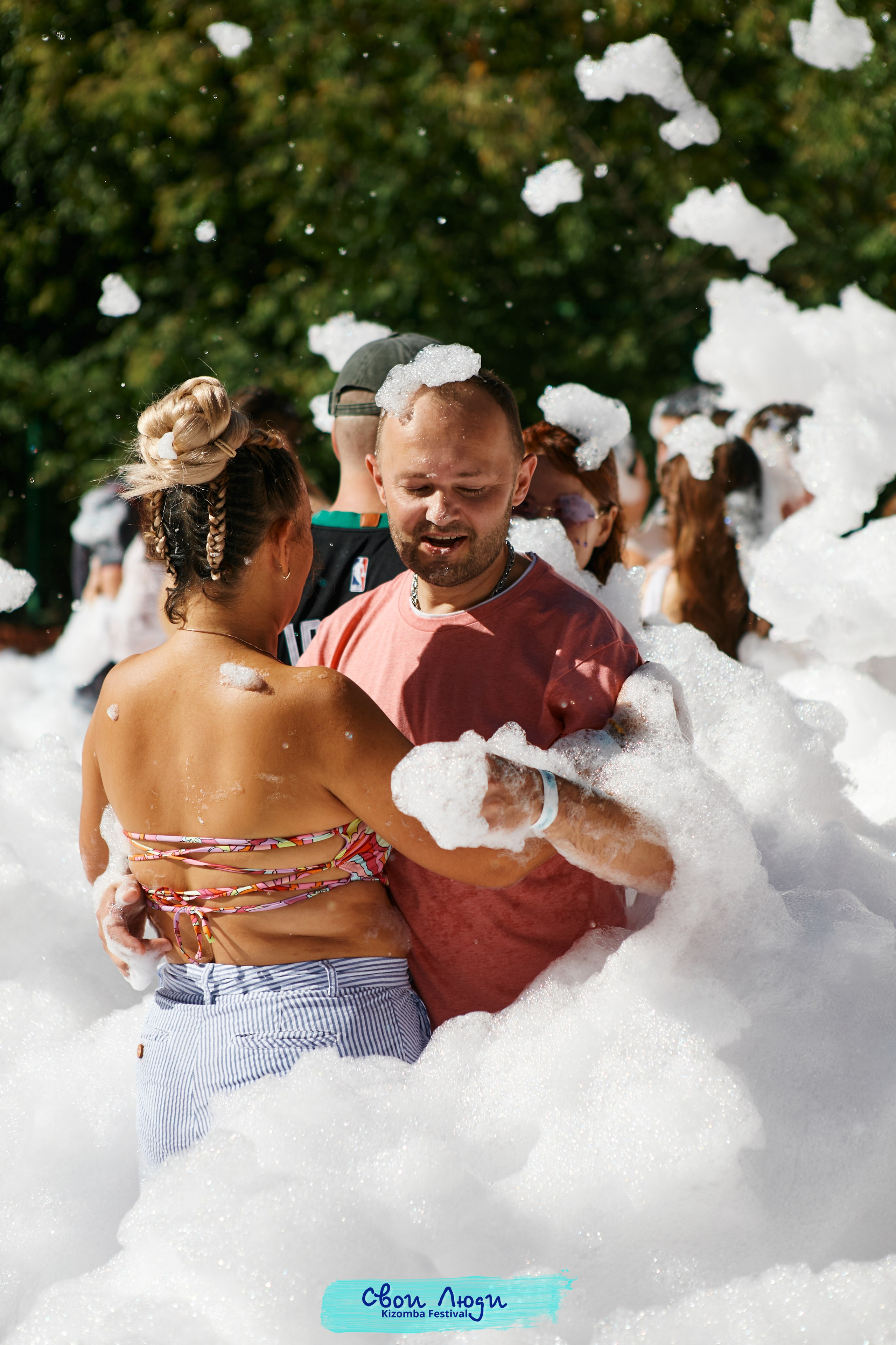 Foam party. Свадебный фотограф