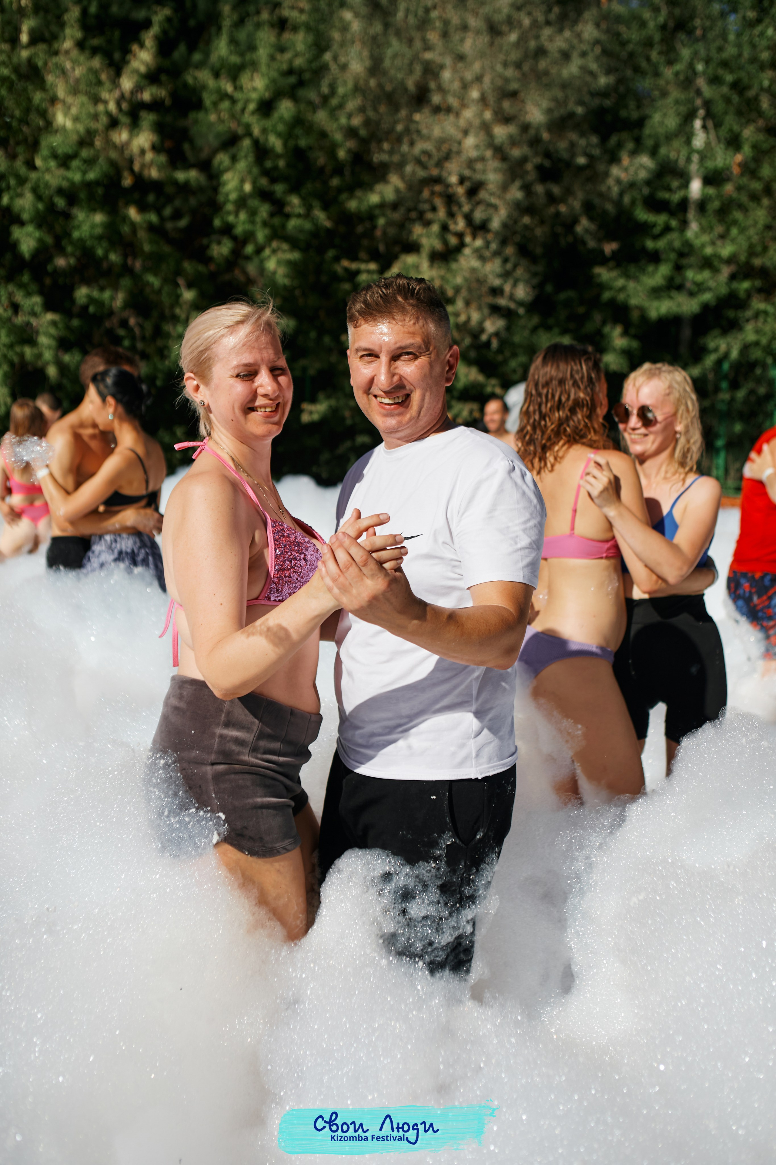 Foam party. Свадебный фотограф