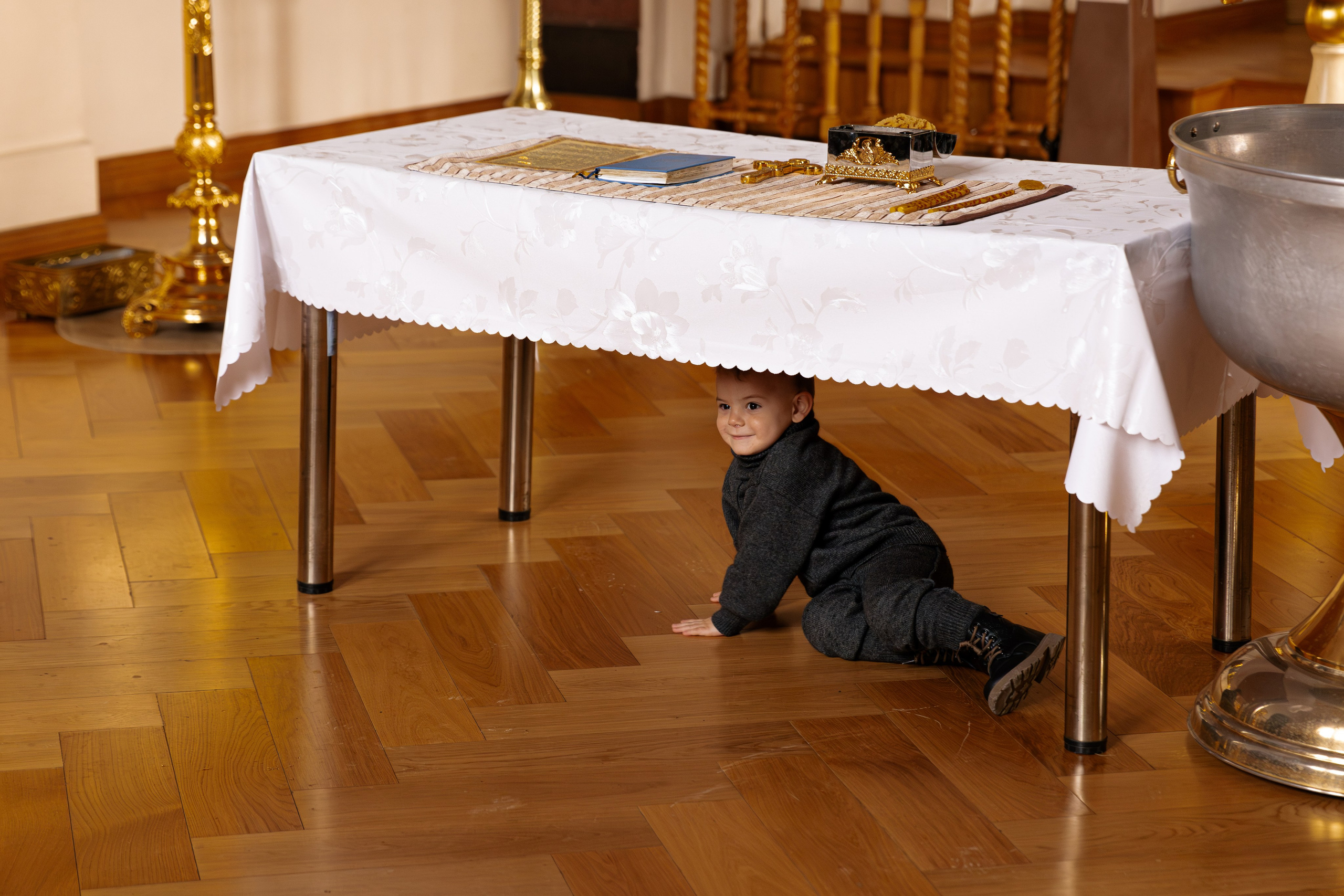 Крещение в Свято-Екатерининском кафедральном соборе. Свадебный фотограф и видеограф Краснодар, Ростов, Сочи, Новороссийск