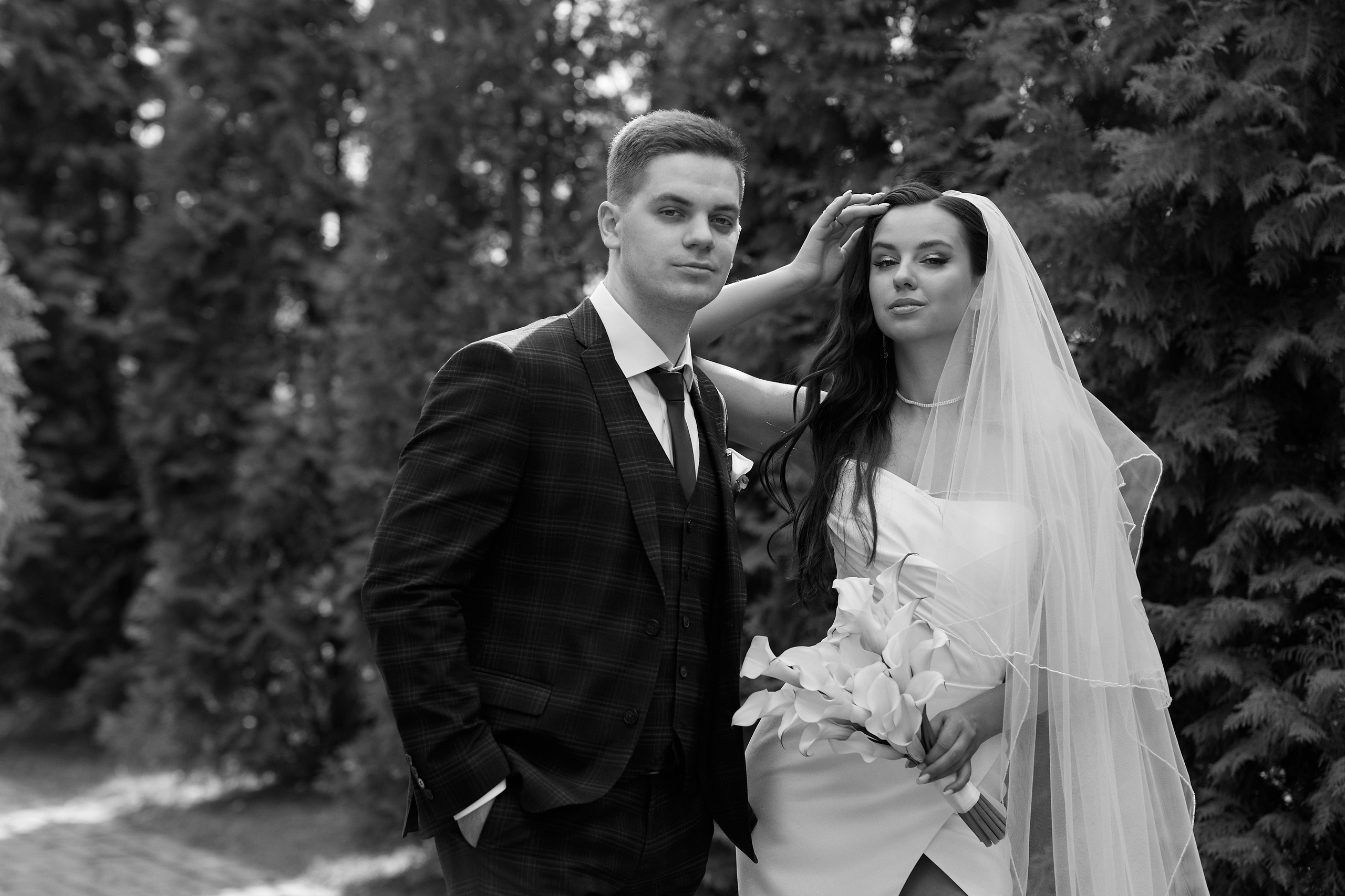 Алина и Владимир. Свадебный фотограф Москва Калуга