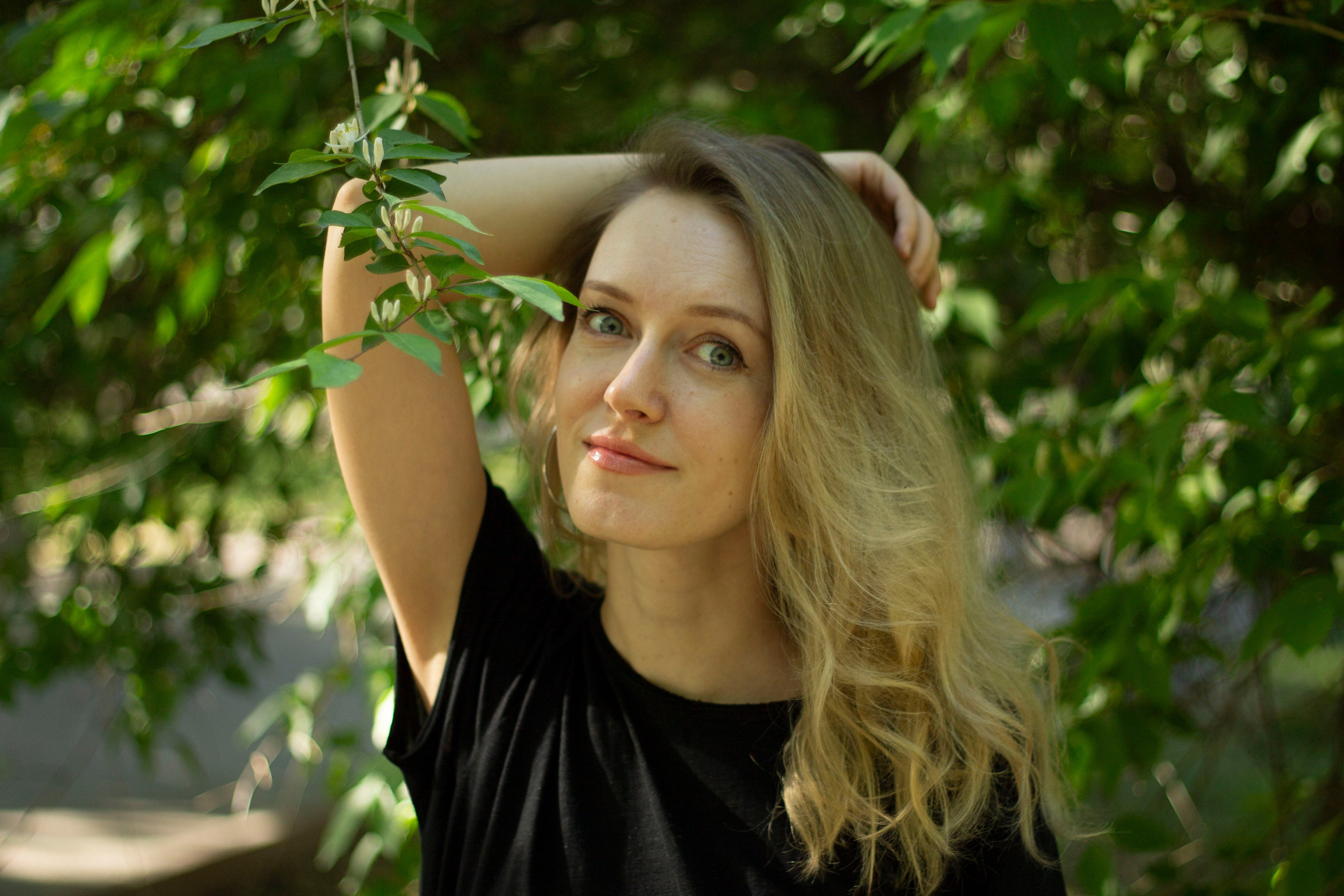 Ксюша весной