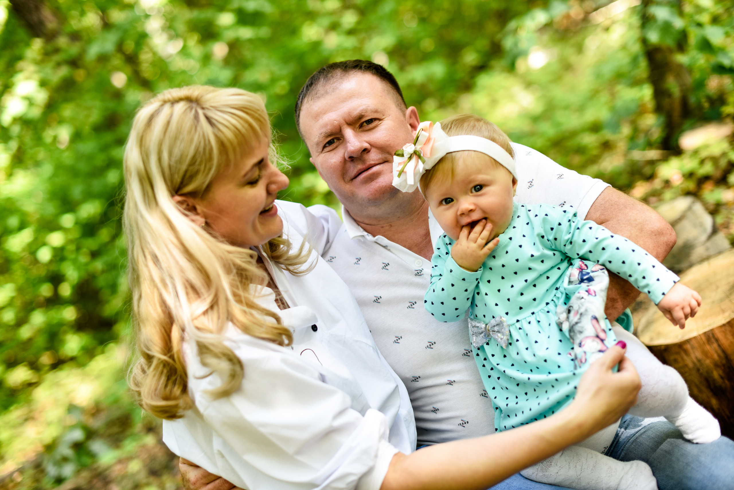 Семья Юленьки, Леонида и Милы