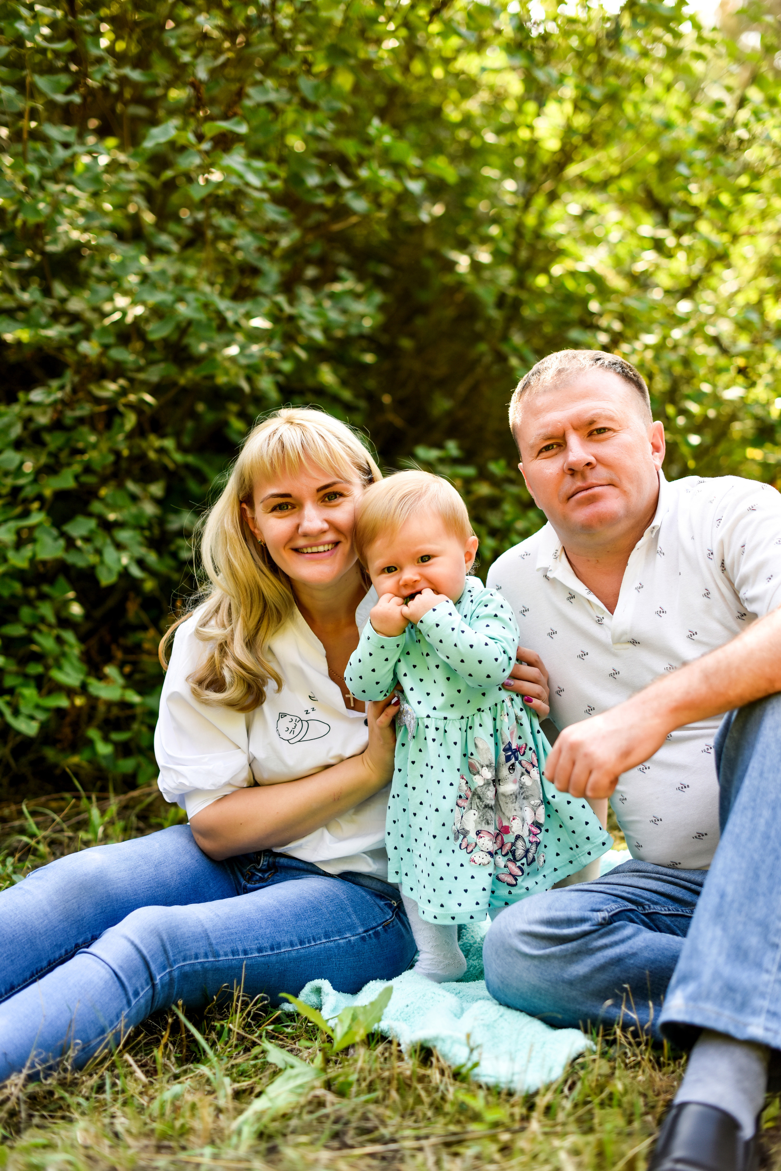 Семья Юленьки, Леонида и Милы