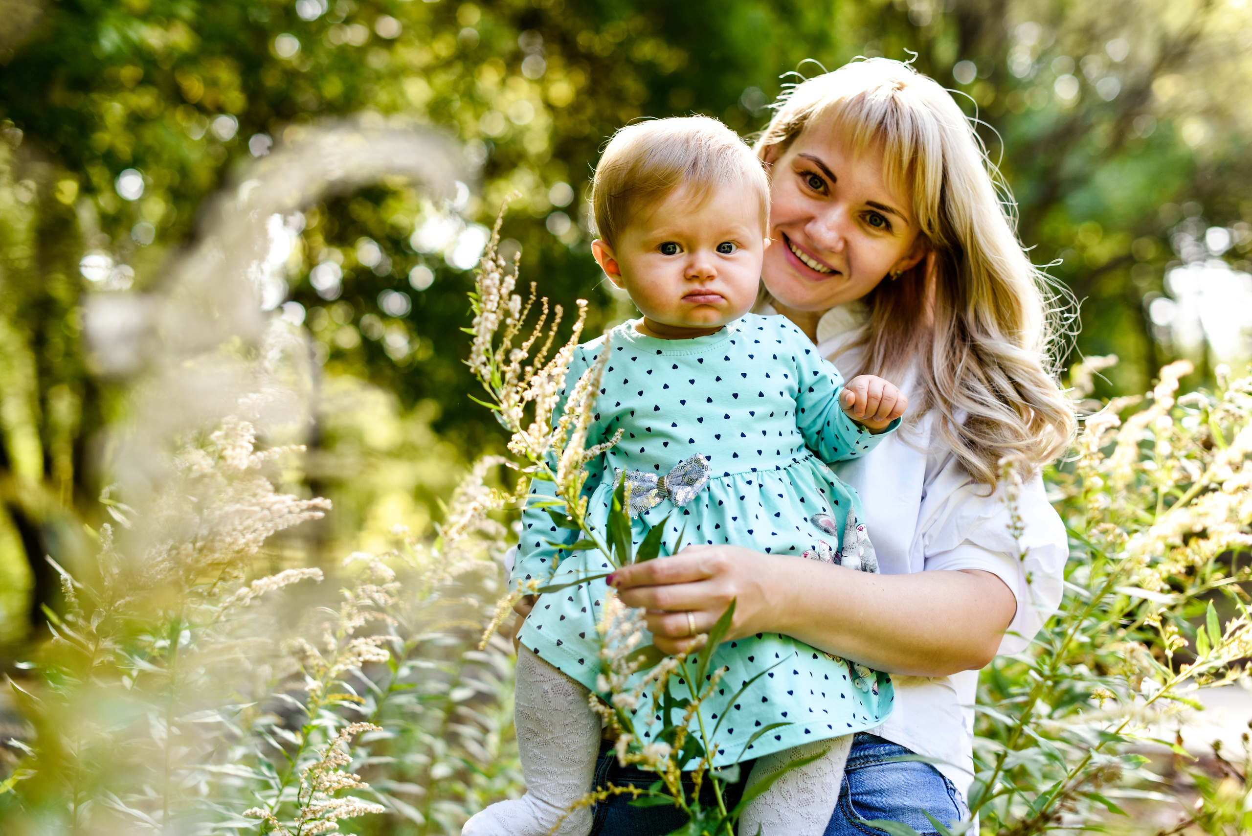 Семья Юленьки, Леонида и Милы