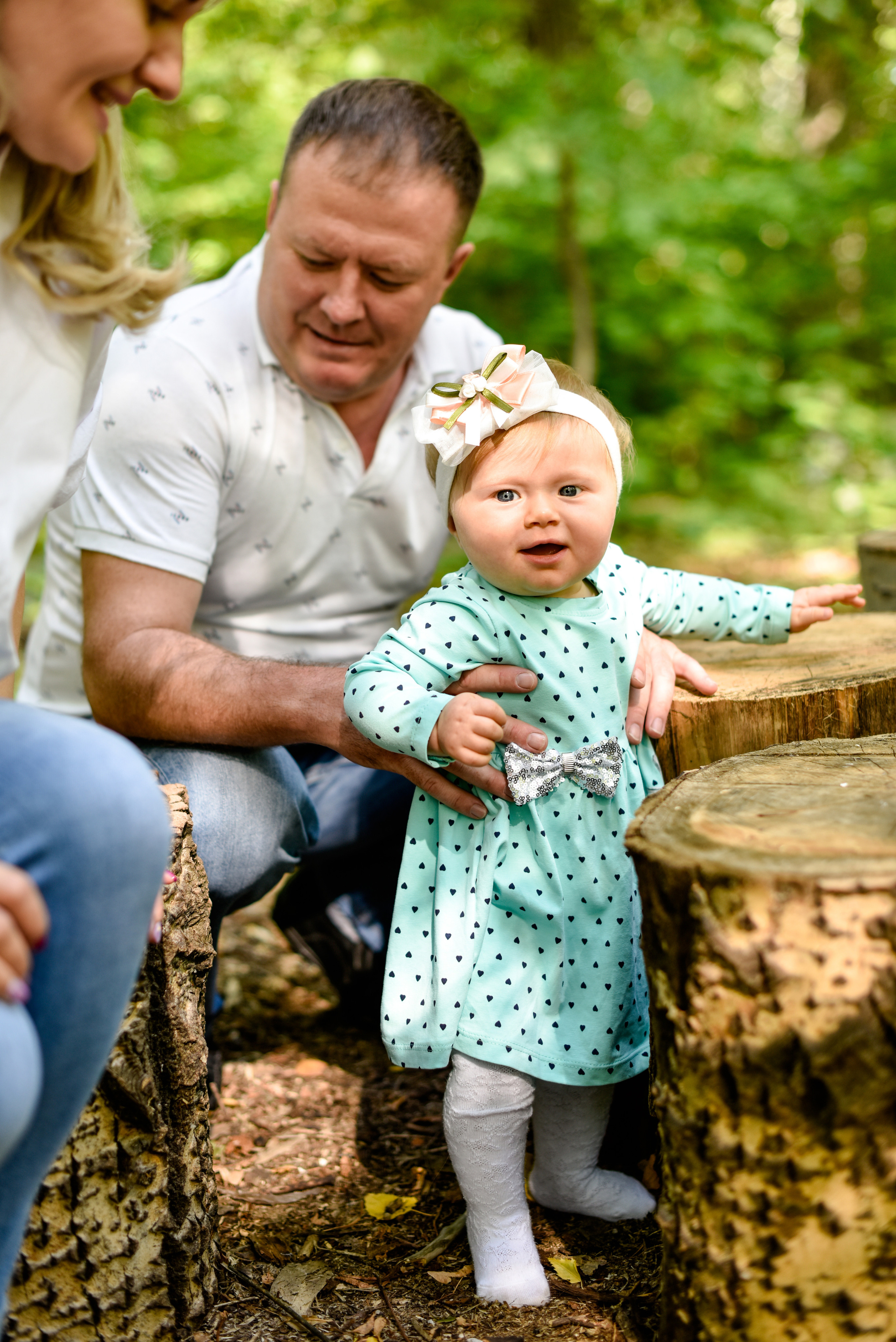 Семья Юленьки, Леонида и Милы