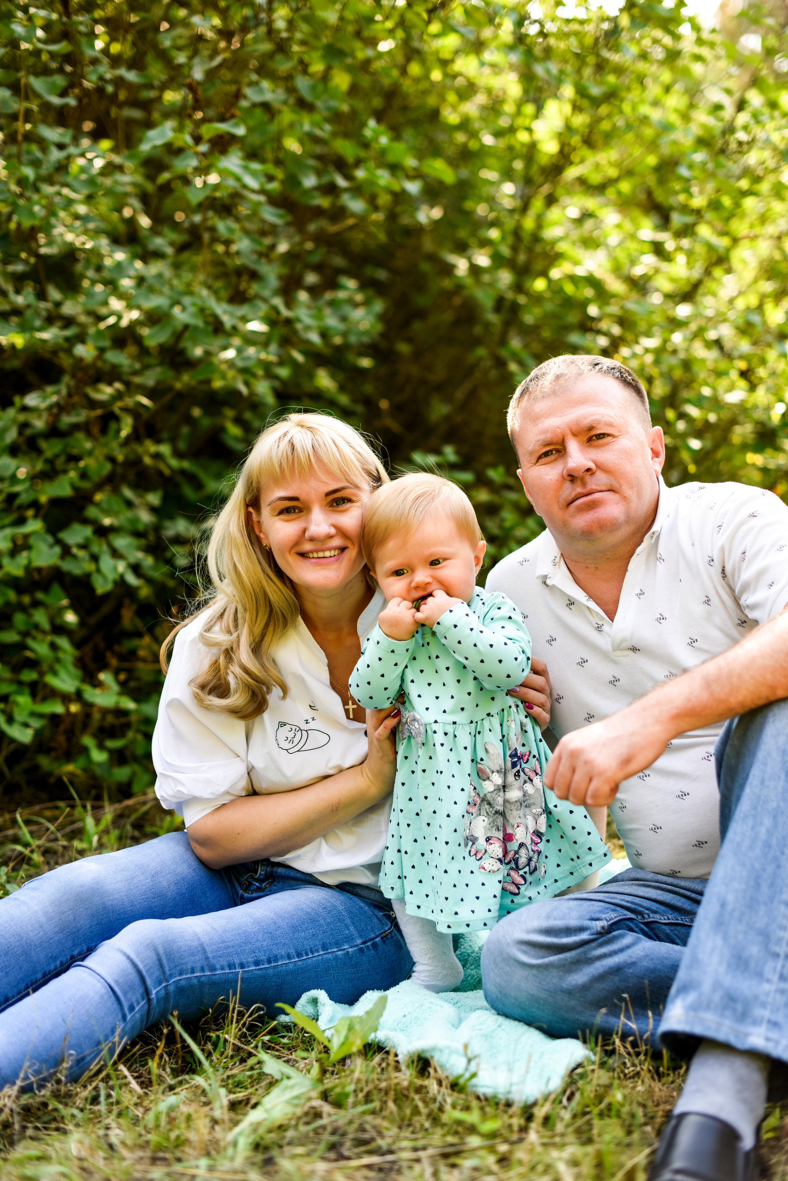 Семья Юленьки, Леонида и Милы