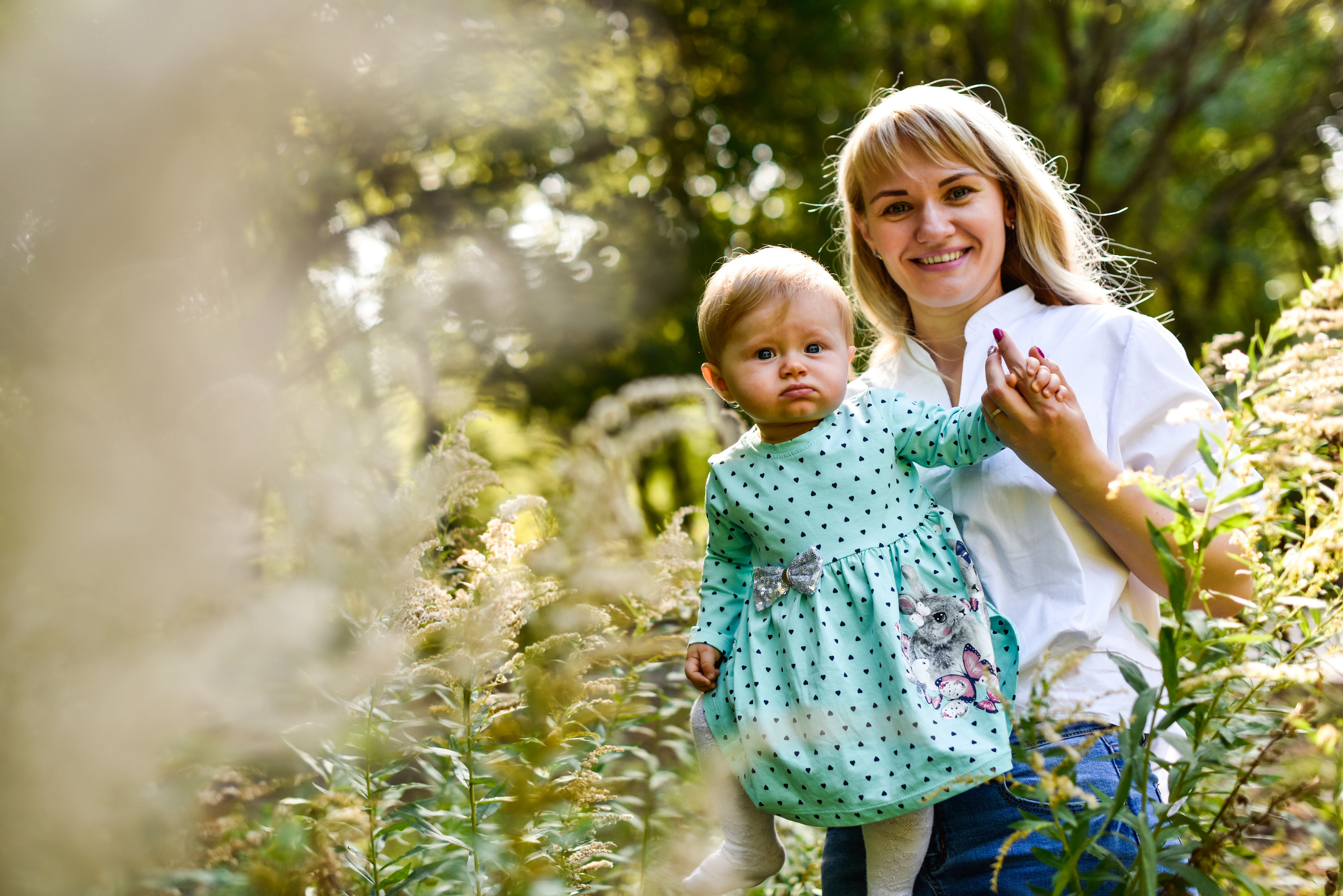 Семья Юленьки, Леонида и Милы