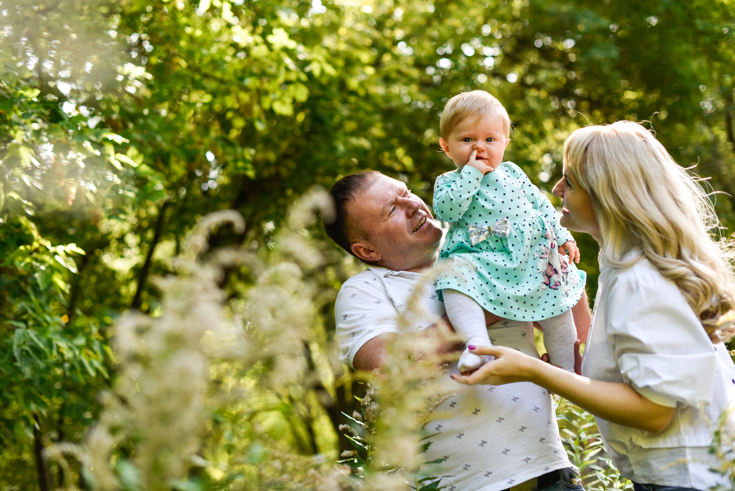 Семья Юленьки, Леонида и Милы