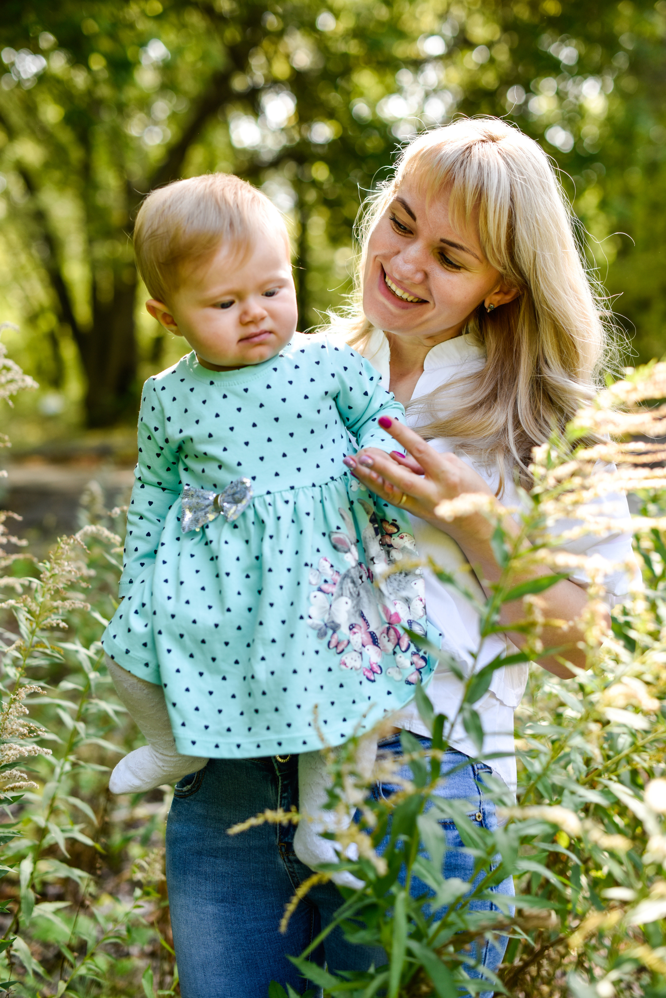 Семья Юленьки, Леонида и Милы