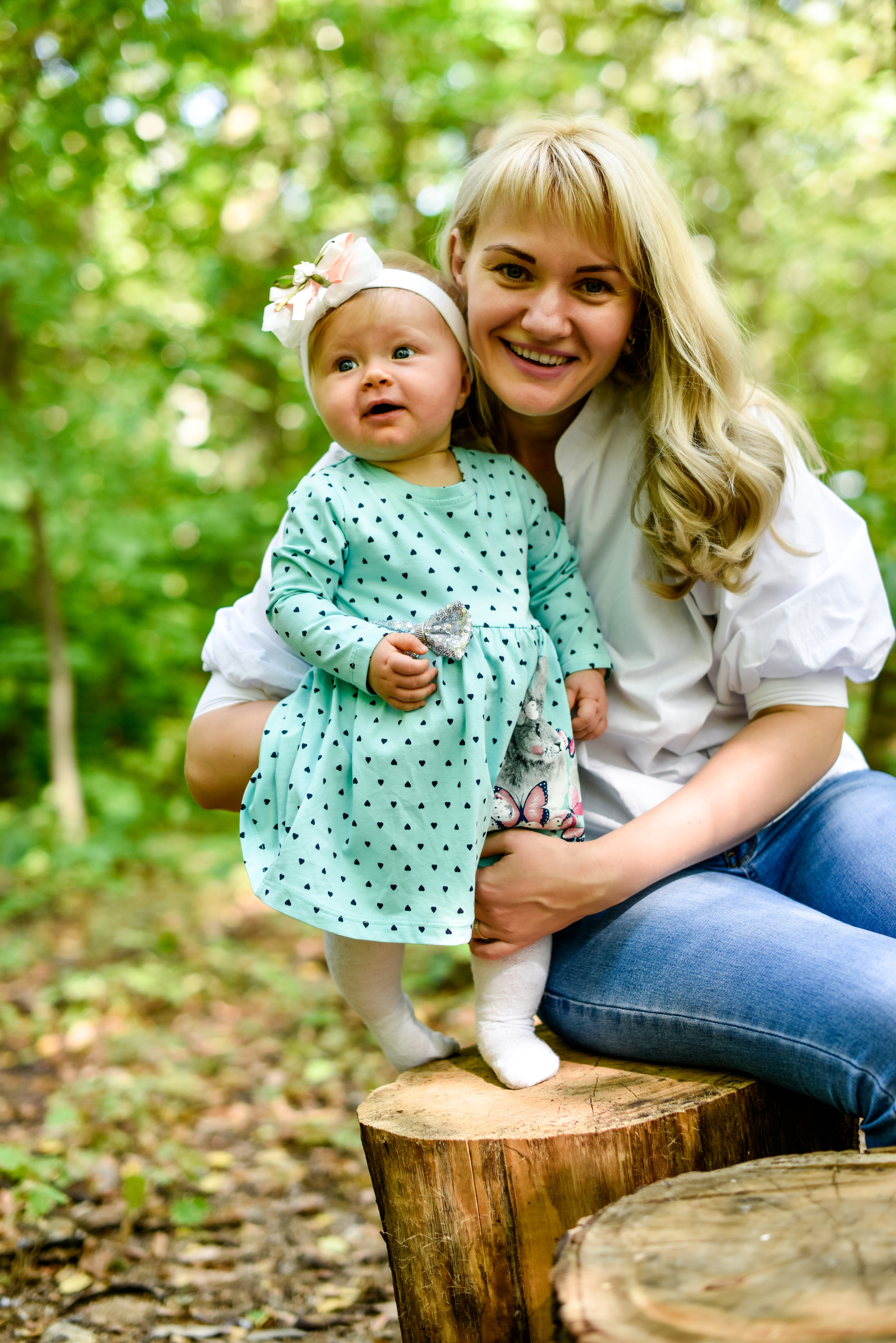 Семья Юленьки, Леонида и Милы