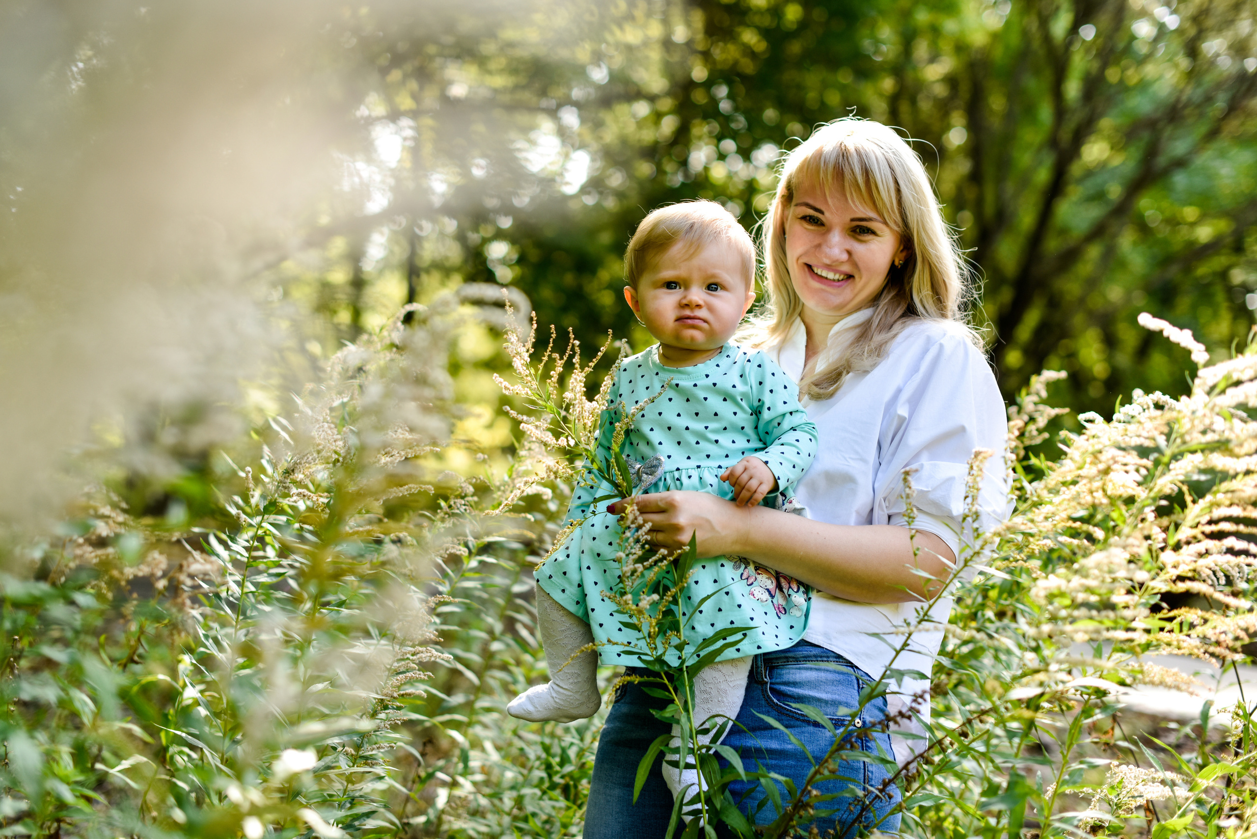 Семья Юленьки, Леонида и Милы