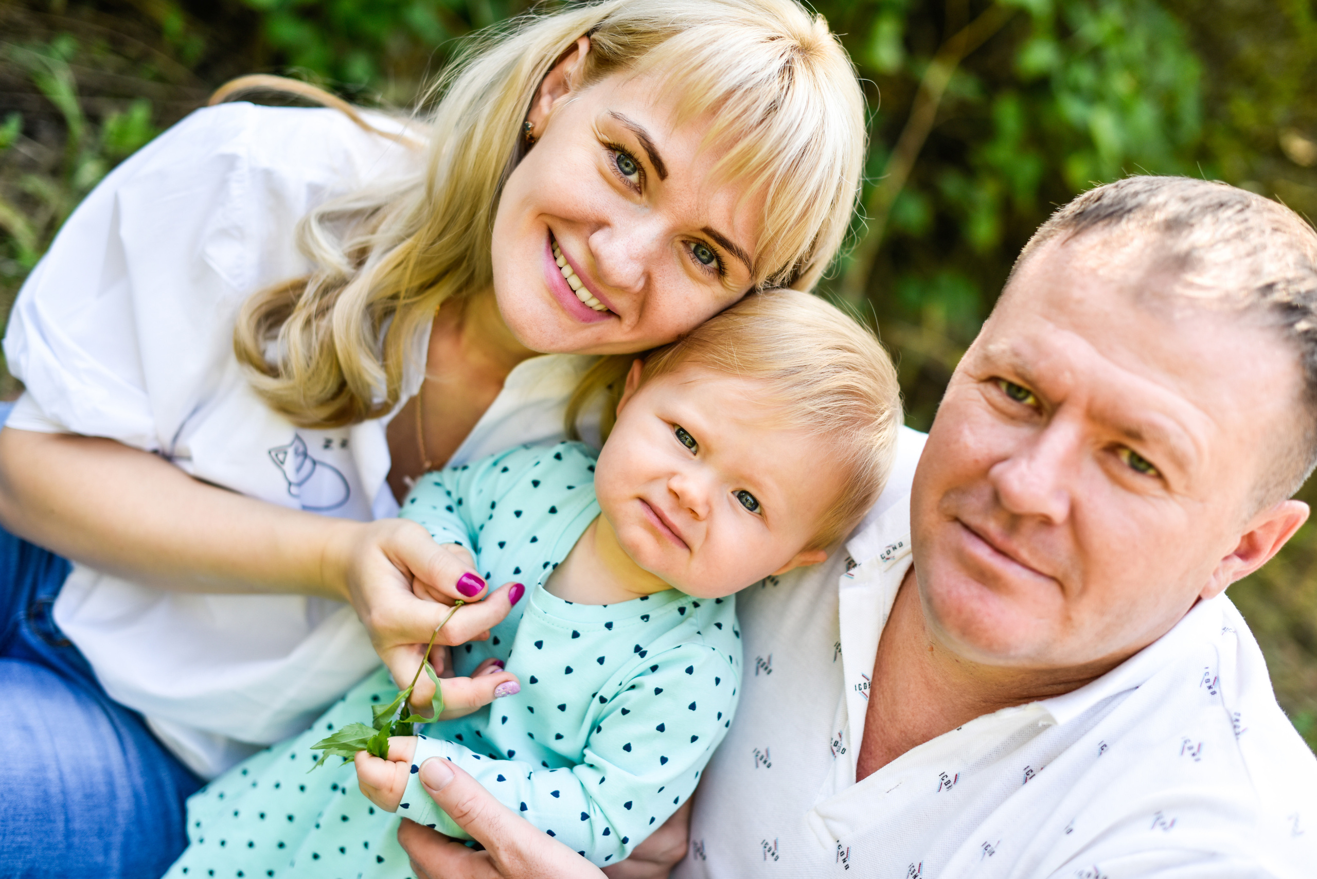 Семья Юленьки, Леонида и Милы