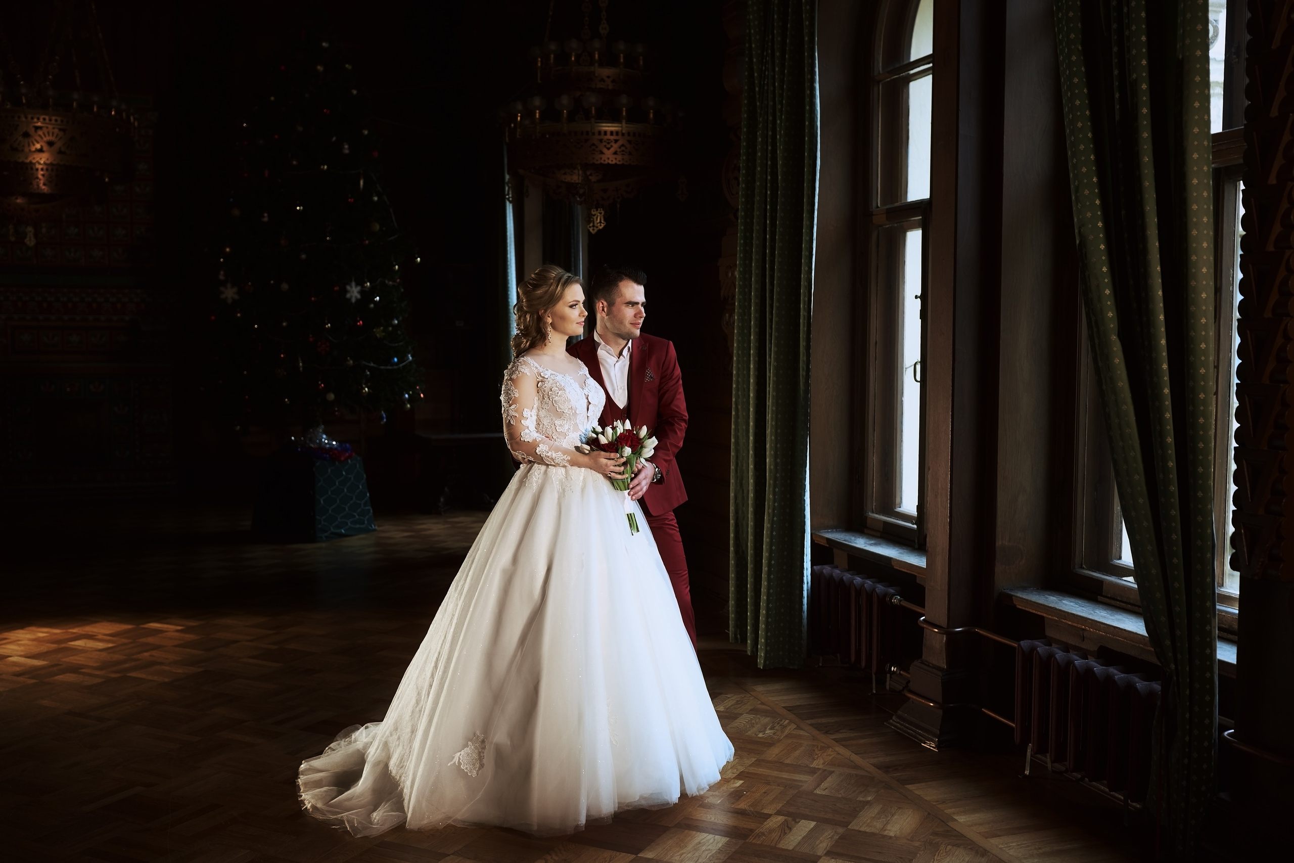 Свадьба Кировский ЗАГС и Дом Ученых. Фотограф в Санкт-Петербурге Знаменская Ирина