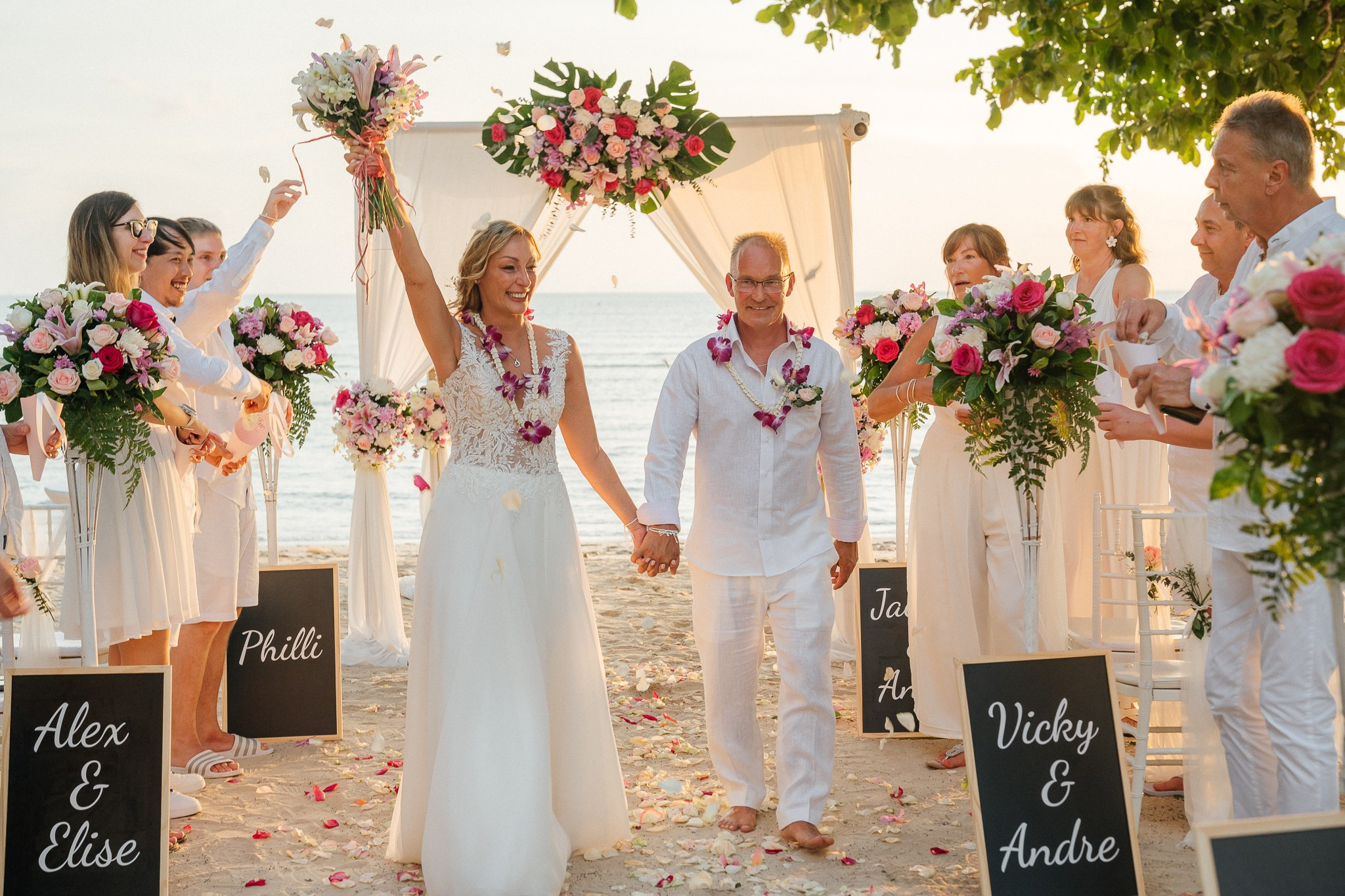 Franziska & Marcel 04.04.2025. Koh Samui Wedding Planner | Beach & Villa Weddings — Magic Day
