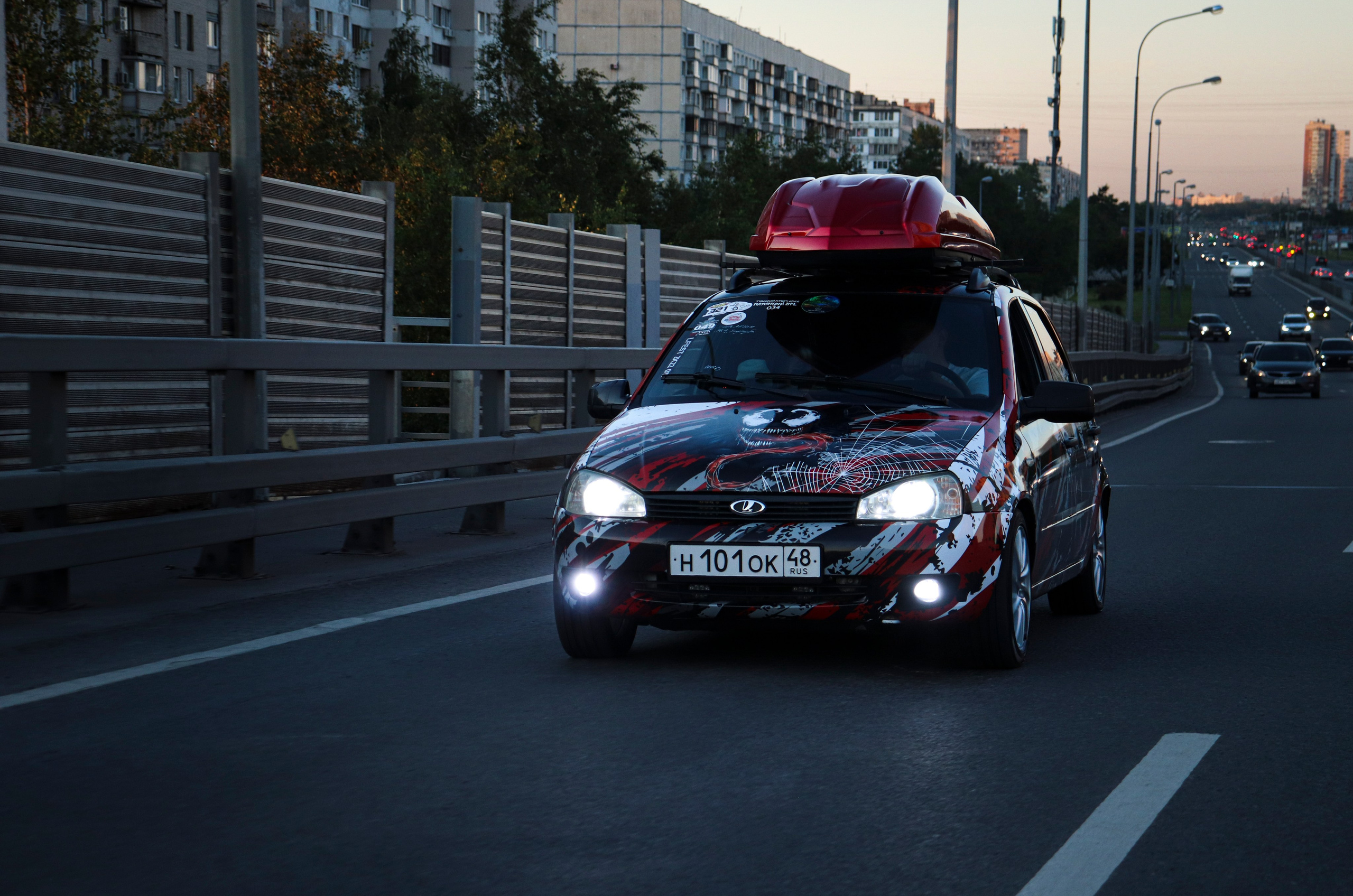 Лада Калина — проект Venom. Ивентный фотограф в Санкт-Петербурге Олег Комков