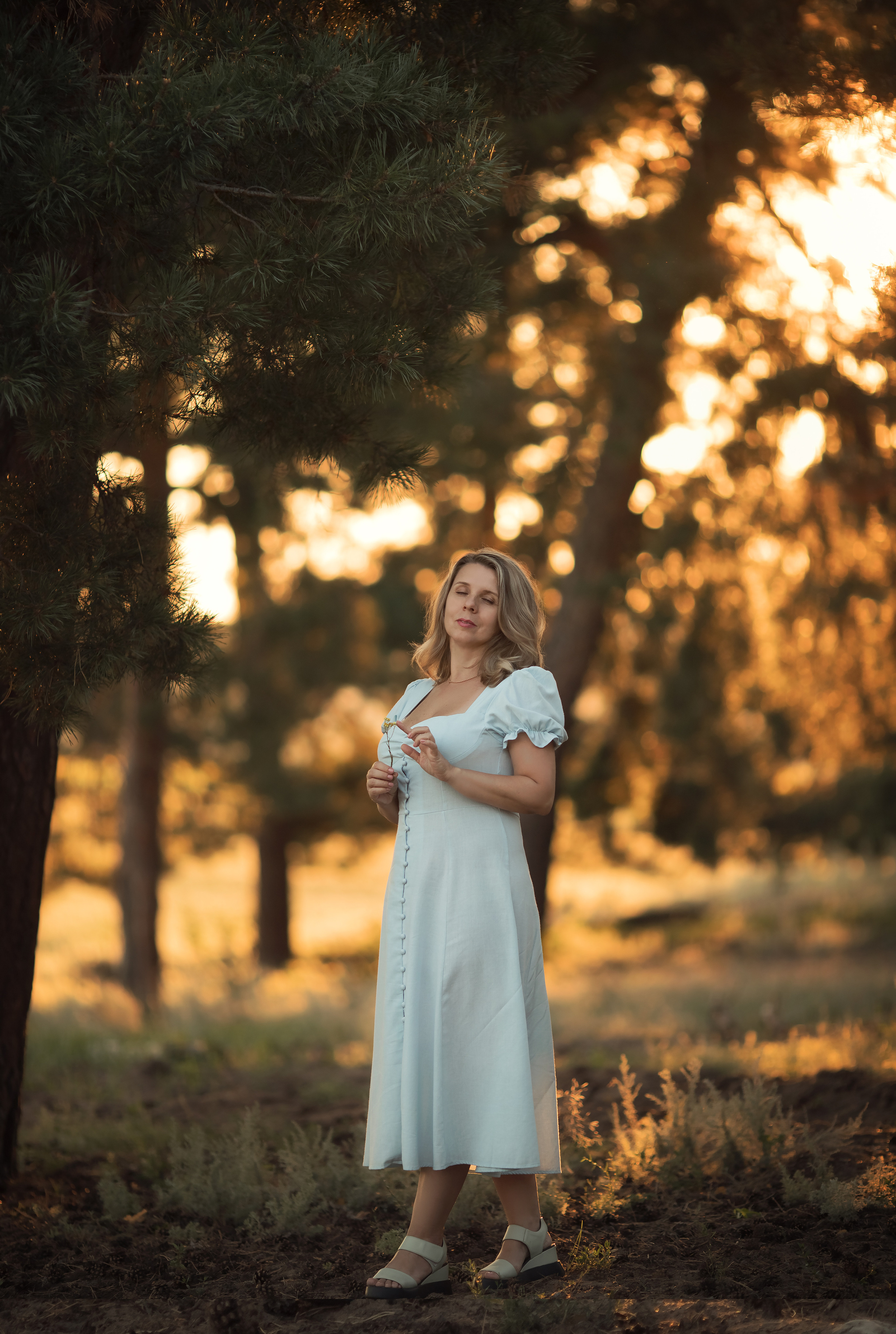 В солнечном лесу. Семейный и детский фотограф в Саратове Полина Коткина