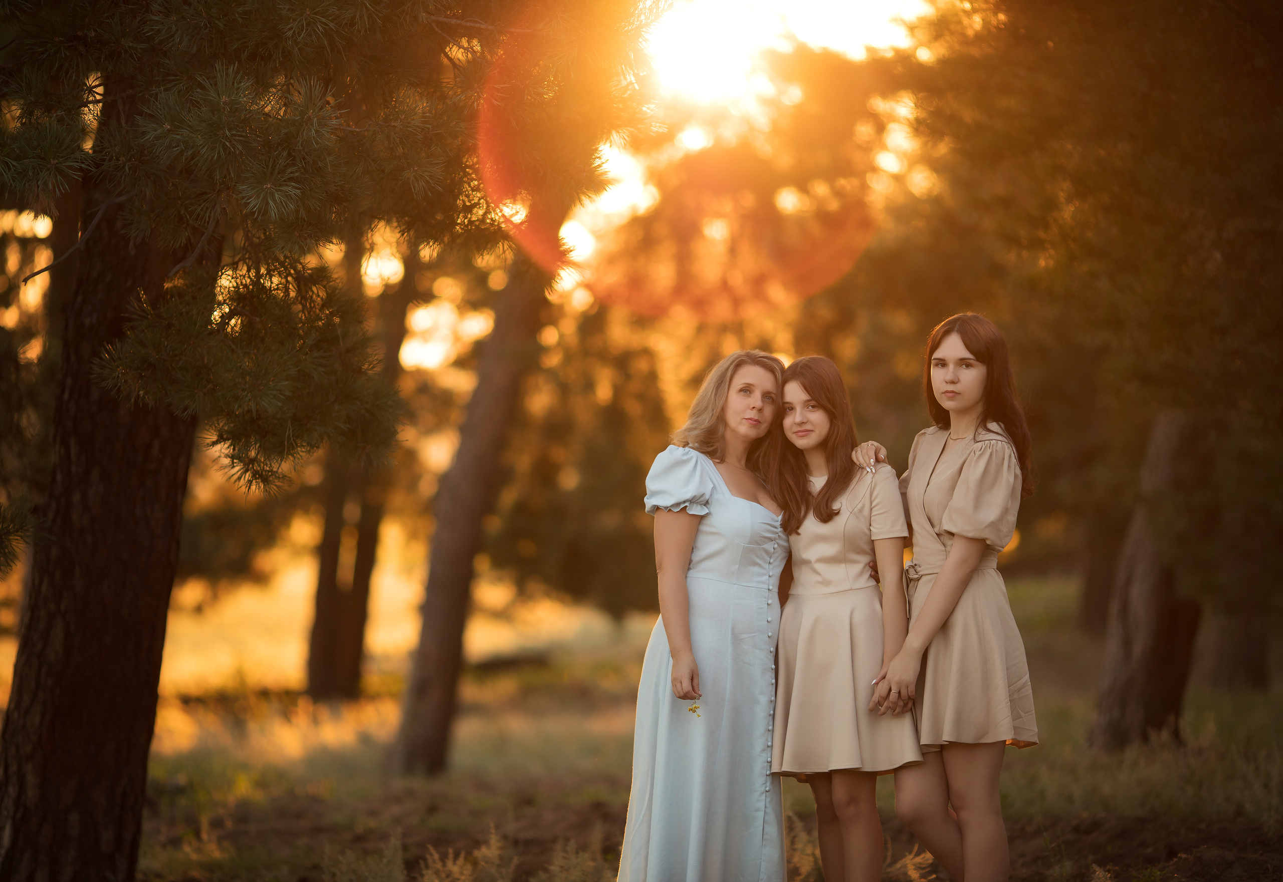 В солнечном лесу. Семейный и детский фотограф в Саратове Полина Коткина