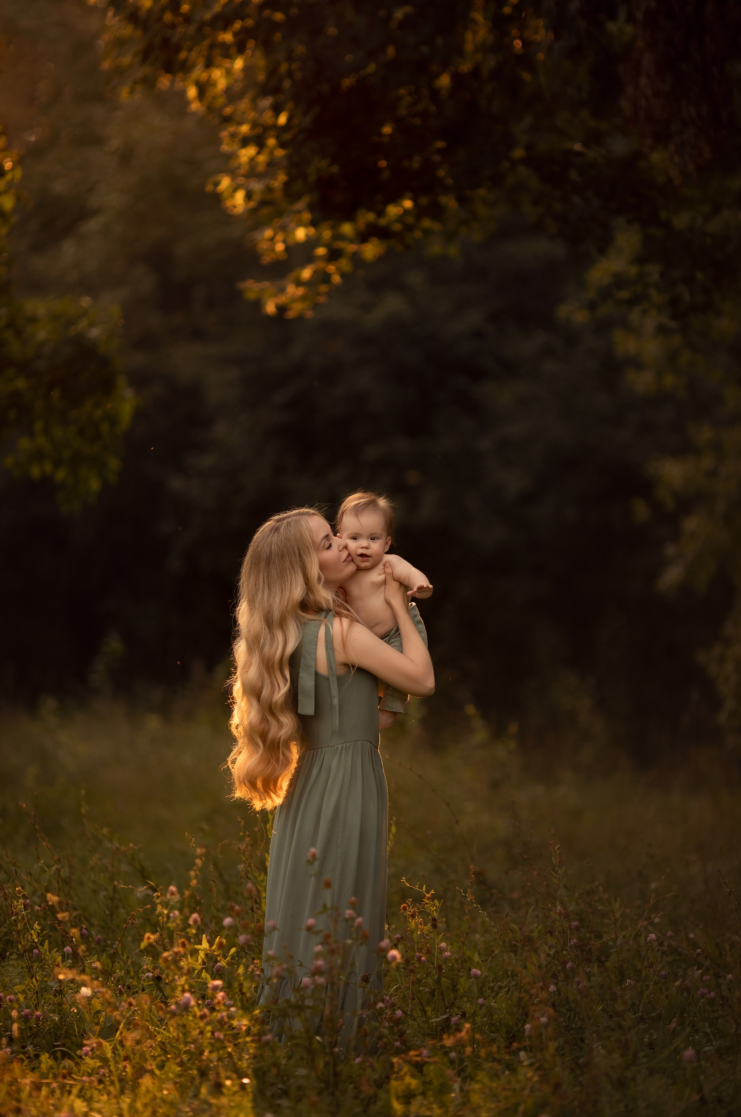 Мамина нежность. Семейный и детский фотограф в Саратове Полина Коткина