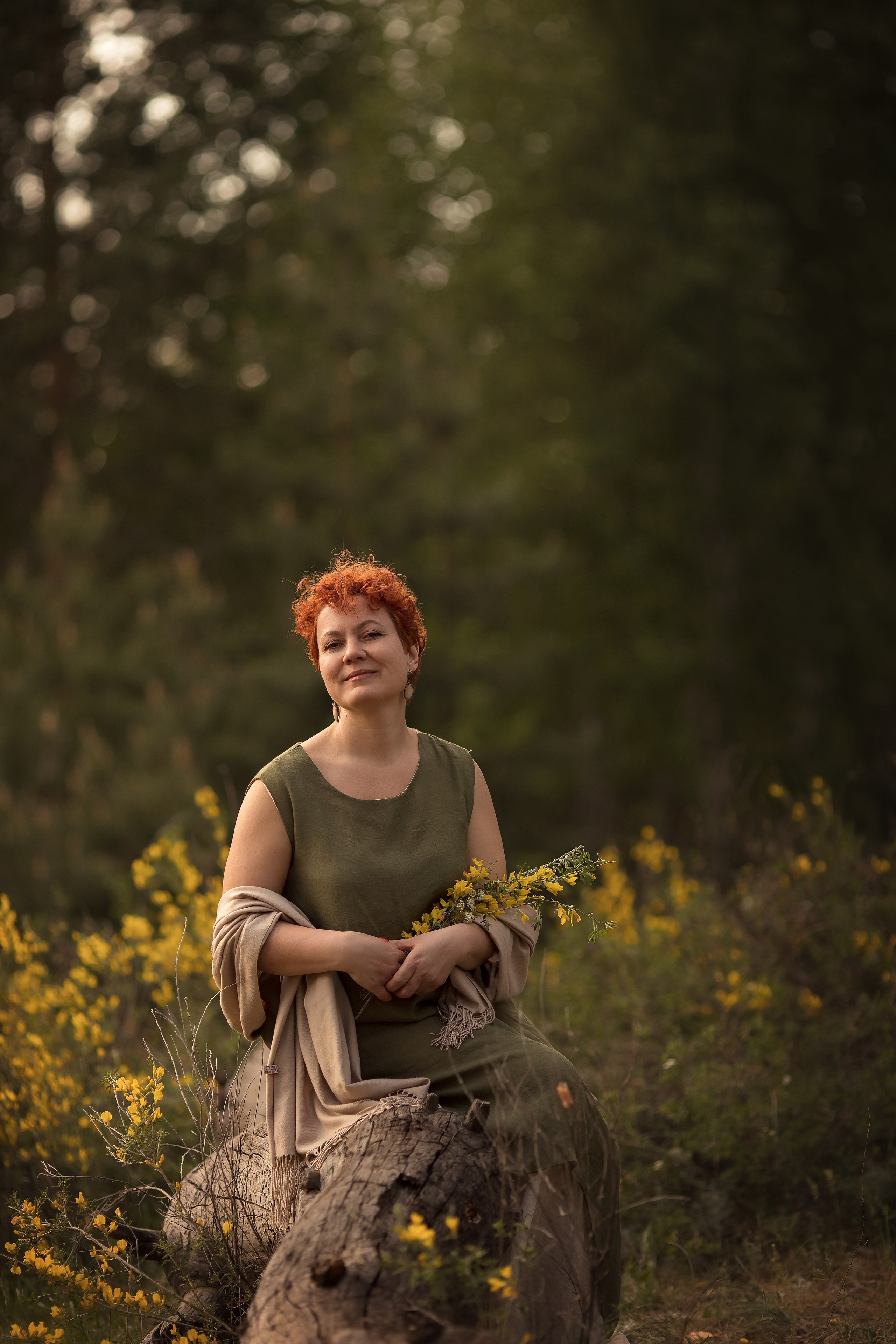 В весеннем лесу. Семейный и детский фотограф в Саратове Полина Коткина