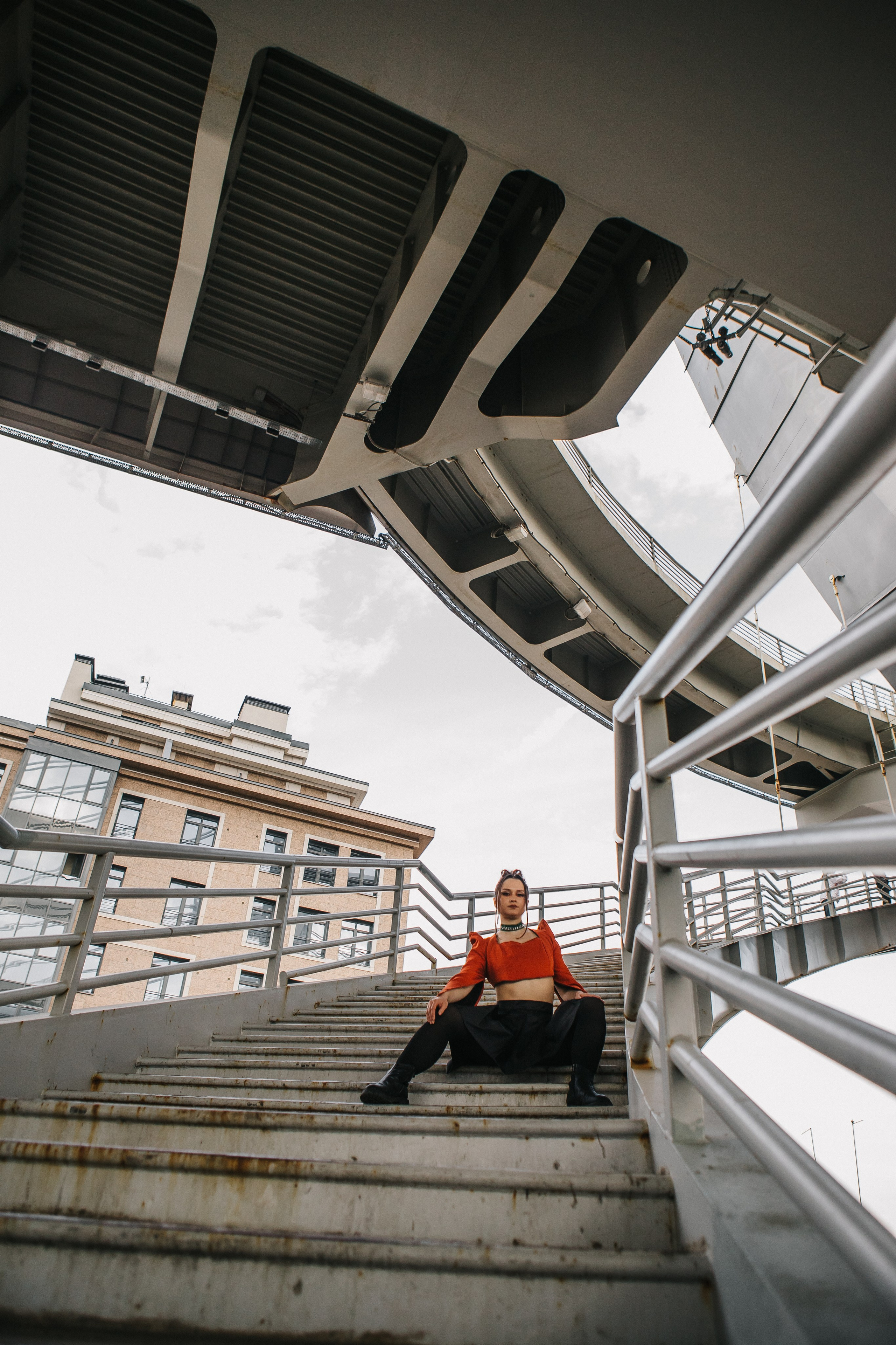 Анна — мост Бетанкура. Elena Sova — семейный и женский фотограф в Санкт-Петербурге