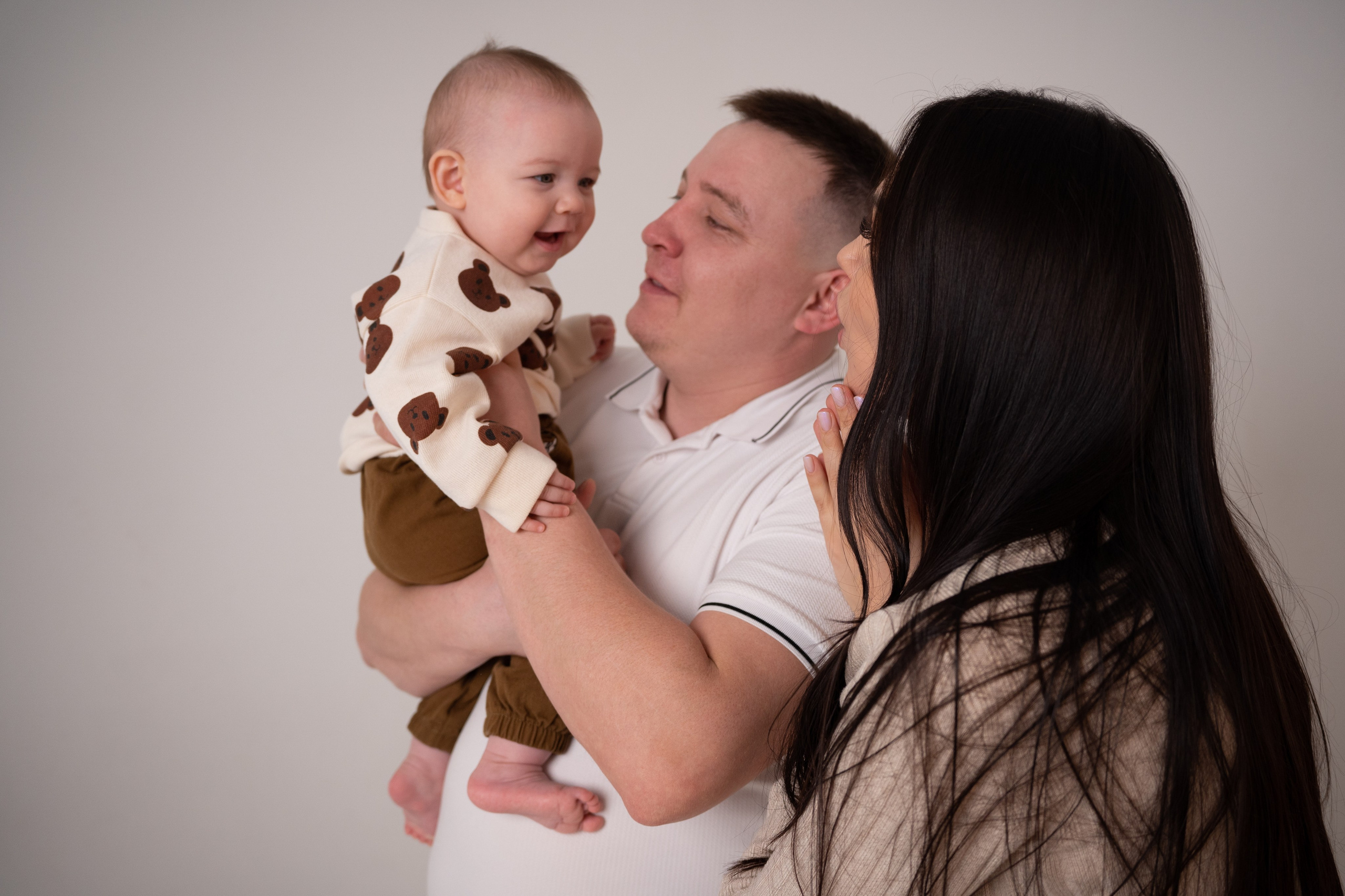 Семейная съемка в студии