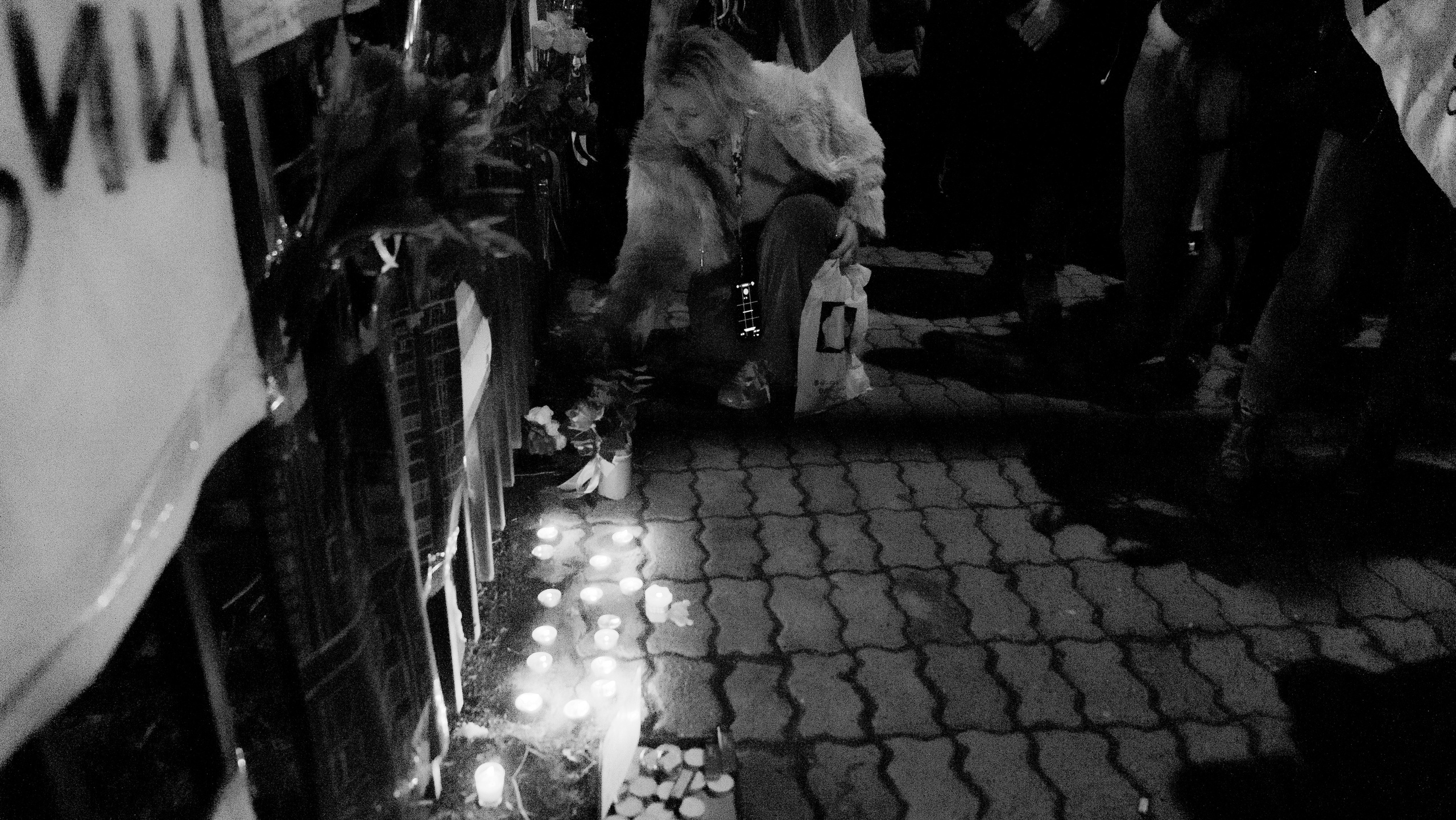 A picket in honor of the anniversary of Alexei Navalny's death. Я — Мария, фотограф/фотохудожник в Санкт-Петербурге
