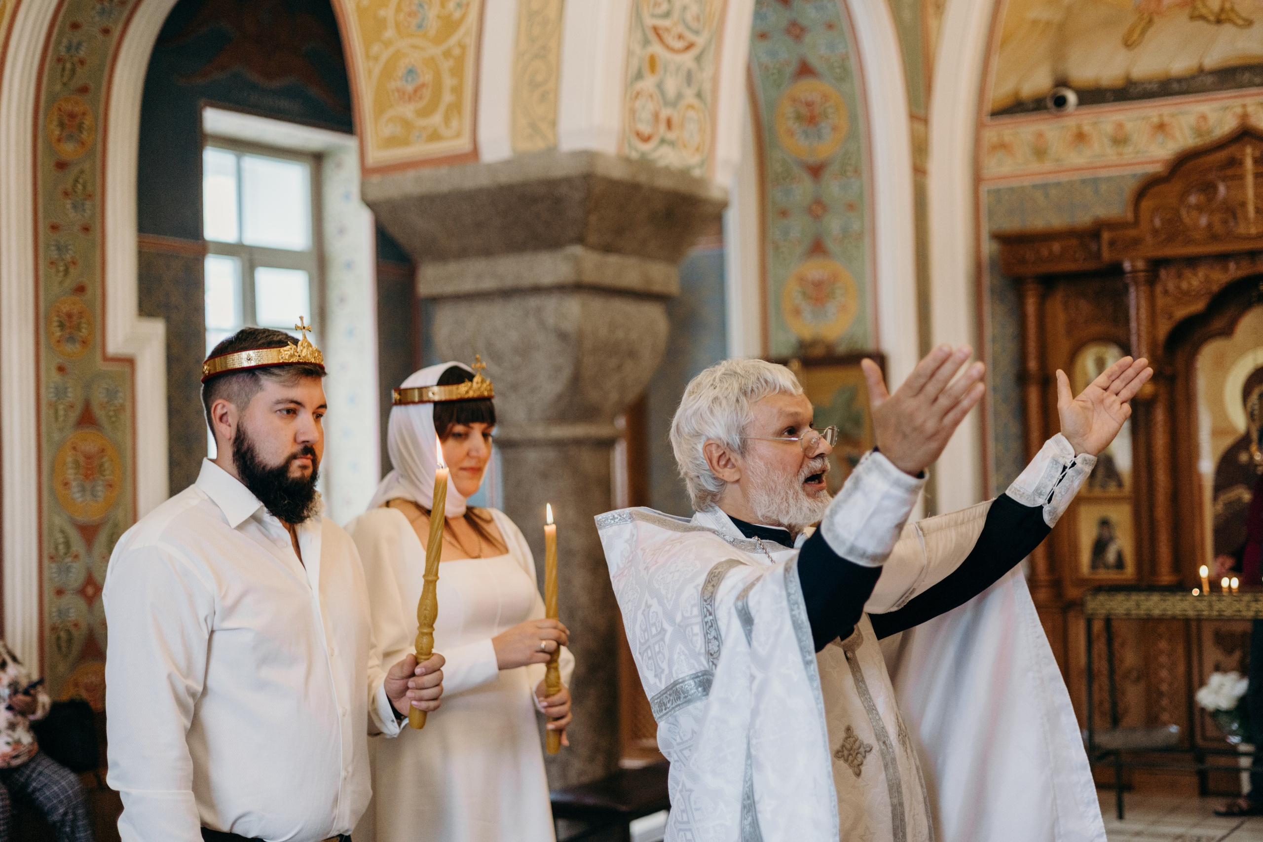 Венчание Храм-Иоанна Предтечи. Фотограф свадебный семейный в Красноярске Шукшина Наталья