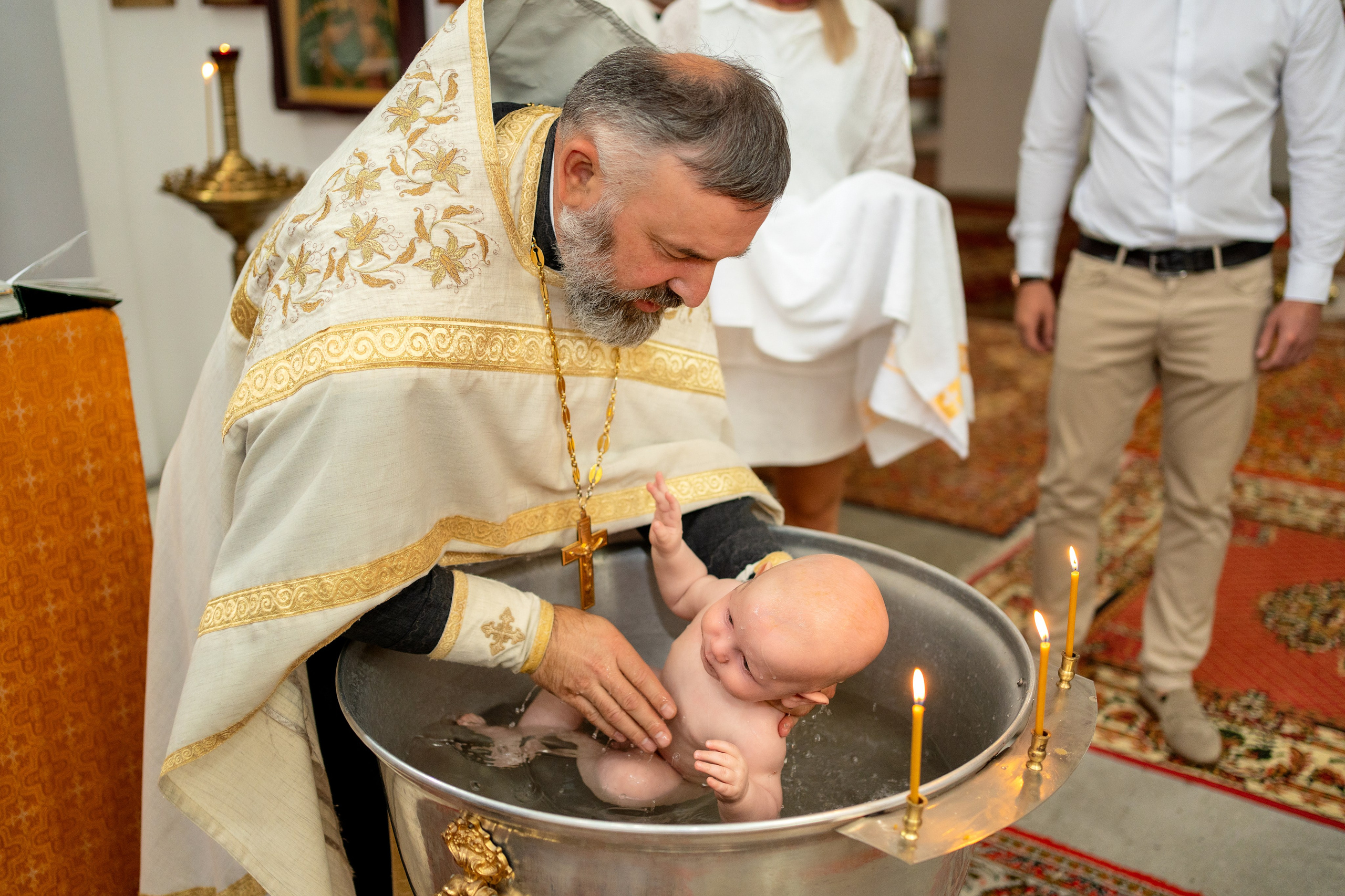 Крещение Бориса. Семейный и свадебный фотограф Минск, Беларусь Анна Орловская
