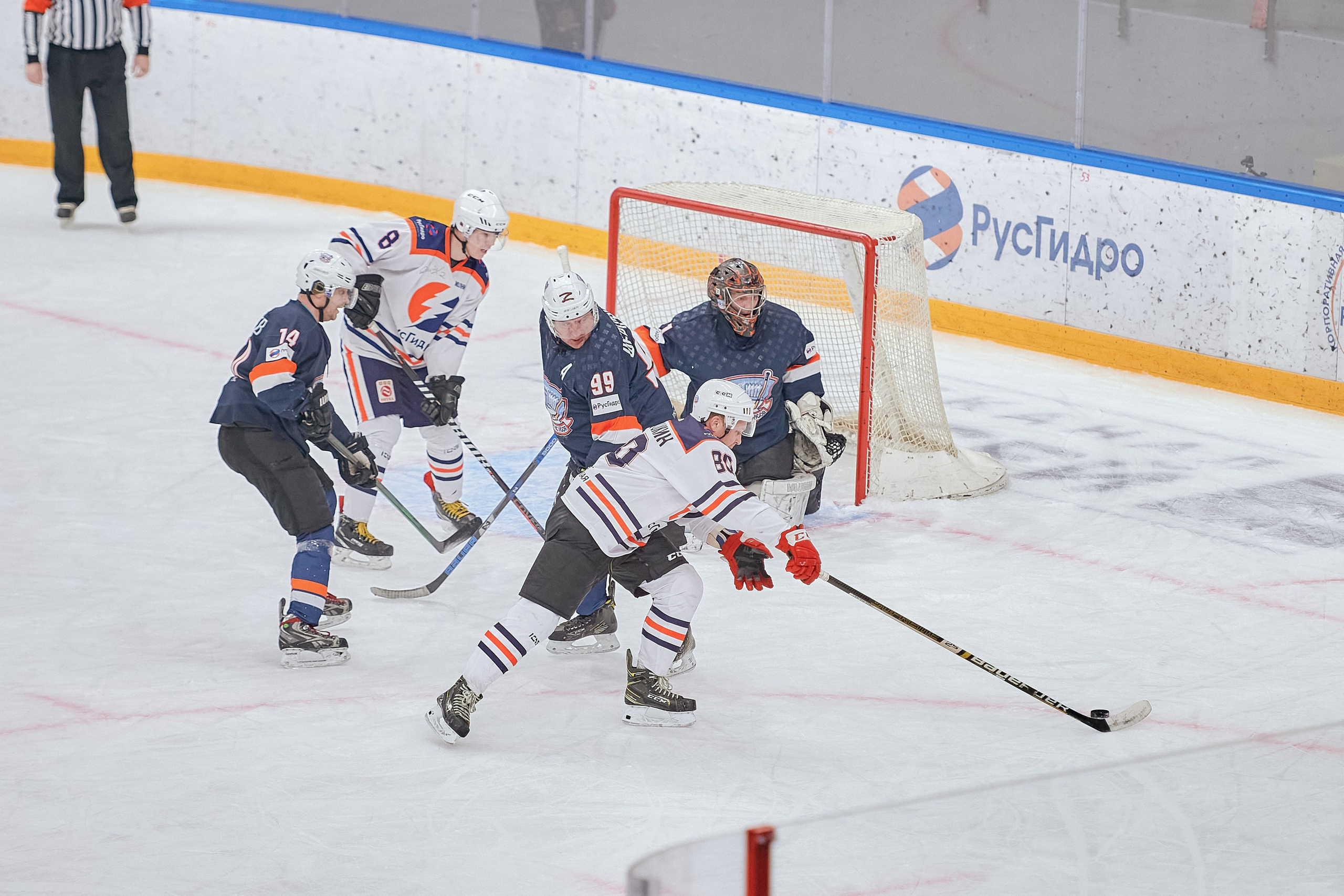 Портфолио репортажной фотосъёмки: Кристалл арена — Хоккей — РусГидро. Фотограф Яковлев Роман — Красноярск