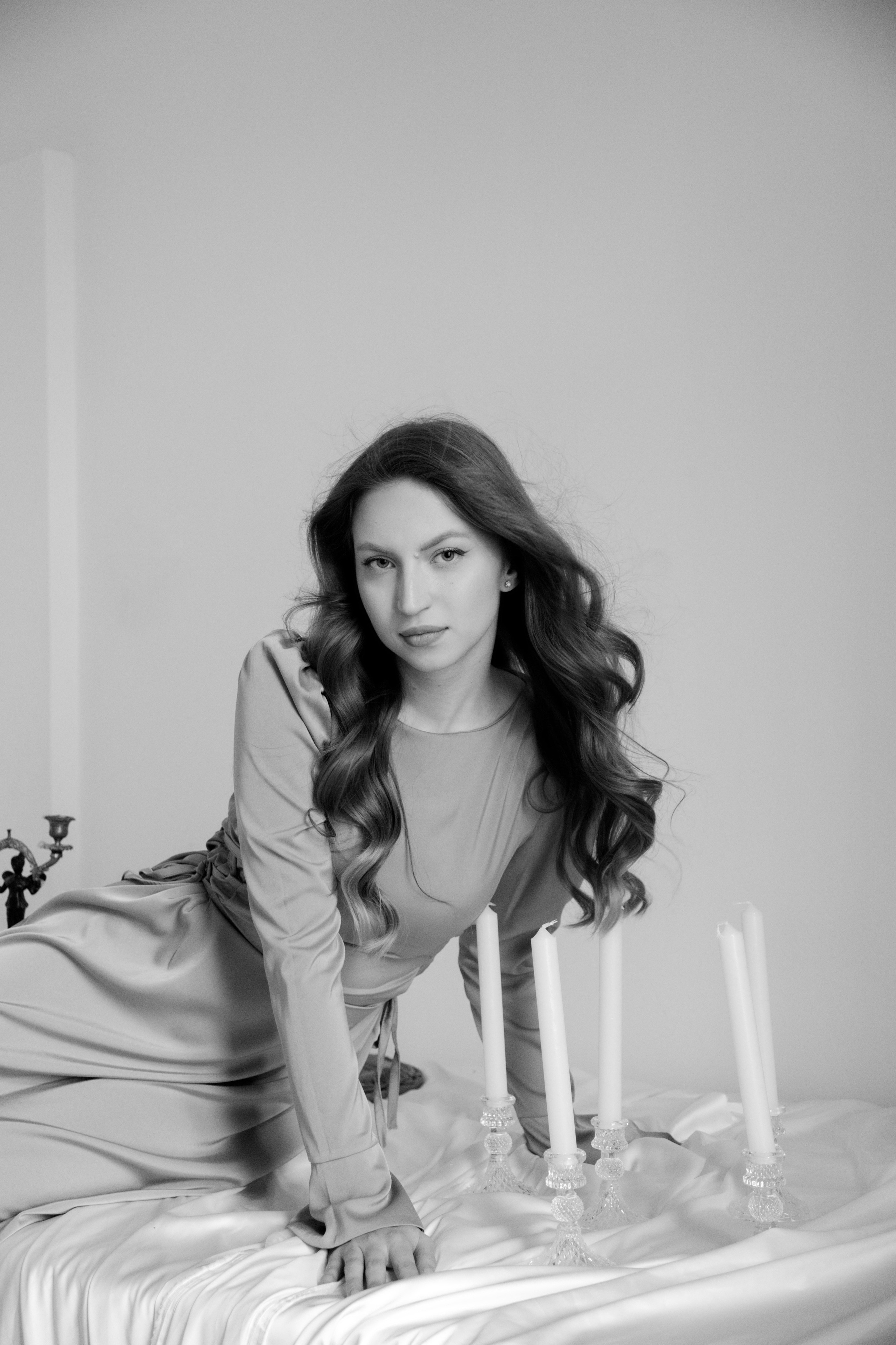 Алина в цветах. Фотограф-ретушер