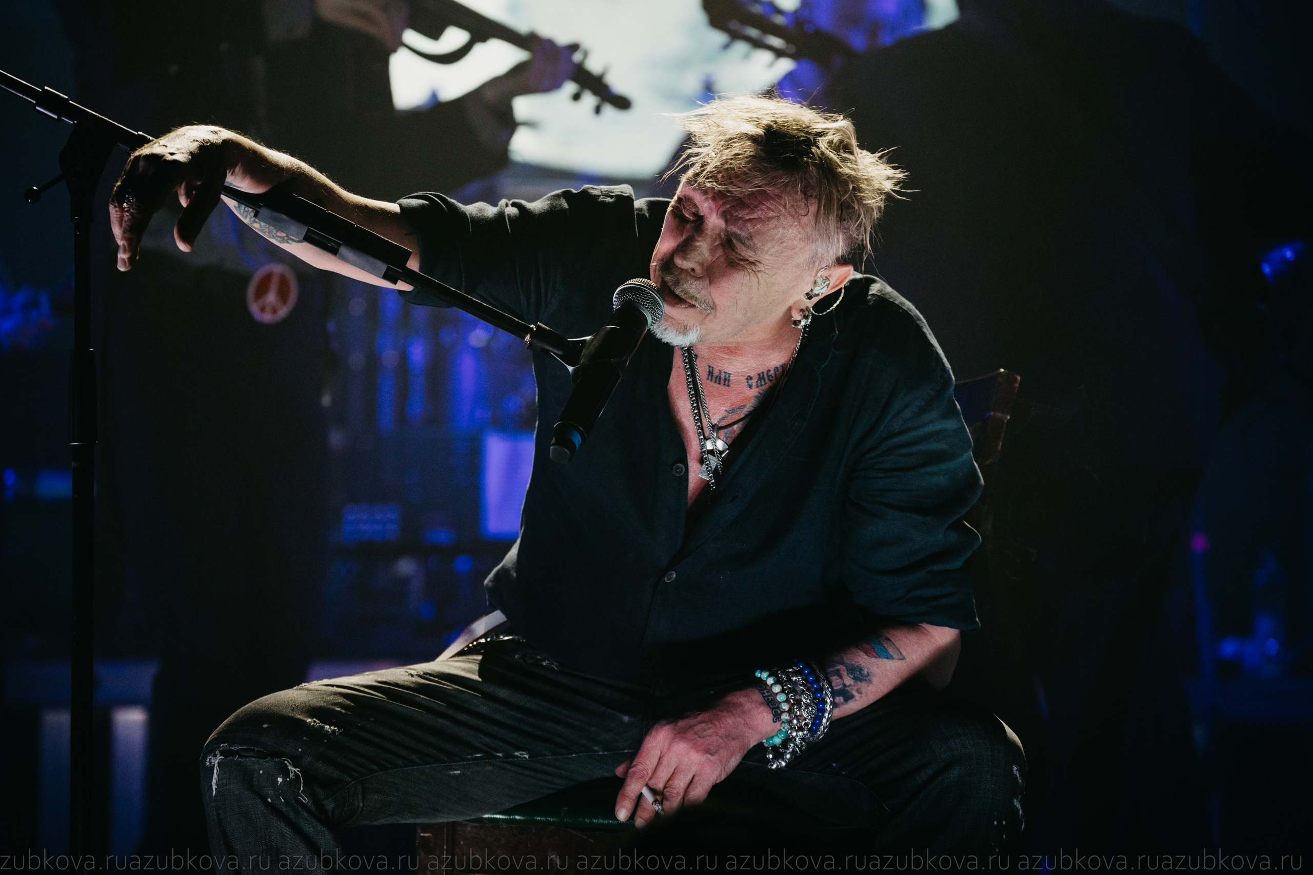 Гарик Сукачёв. Фотограф Анастасия Зубкова