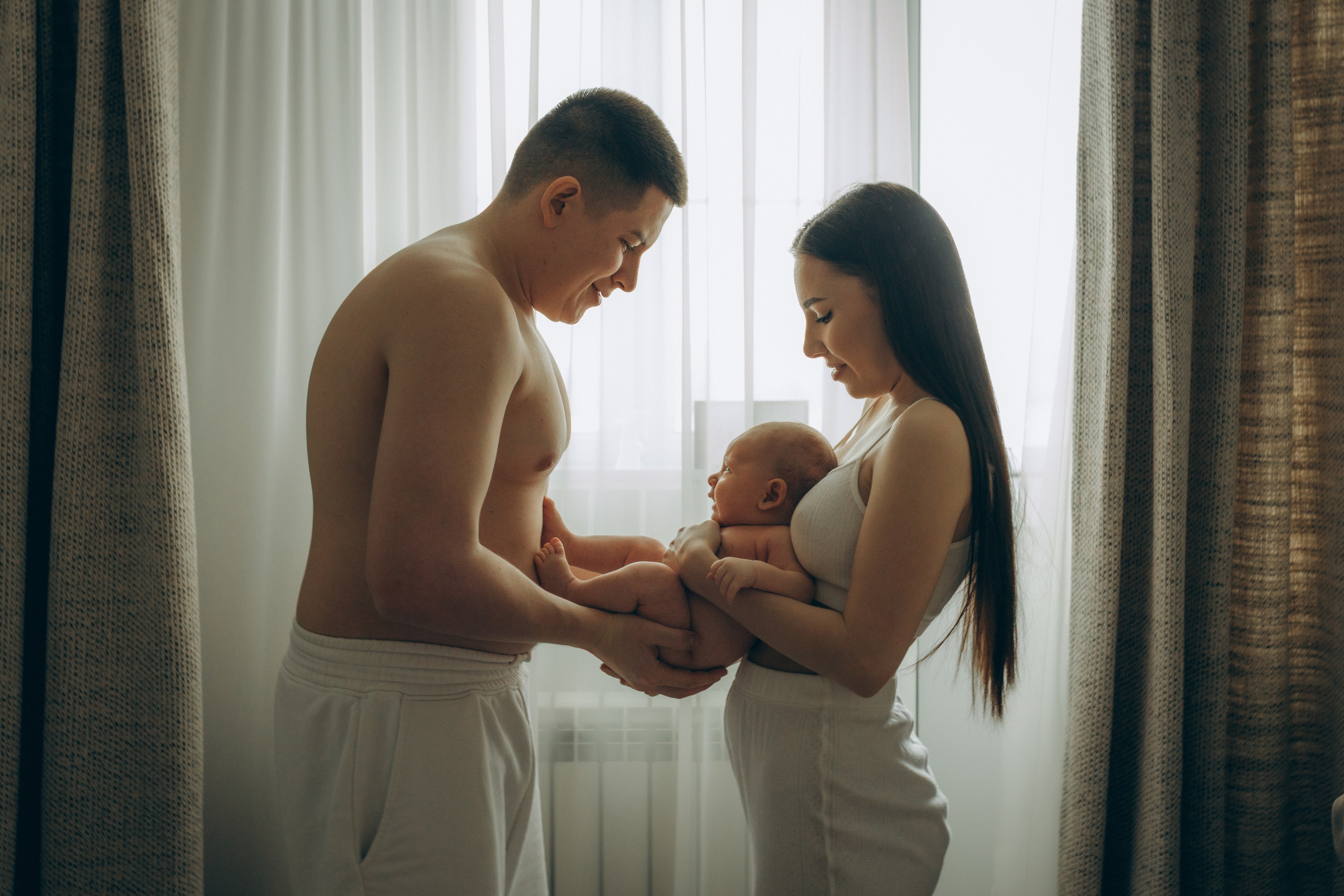 Ира, Вадим и Костя. Семейный фотограф и фотограф на роды в Ростове-на-Дону Мухина Виктория