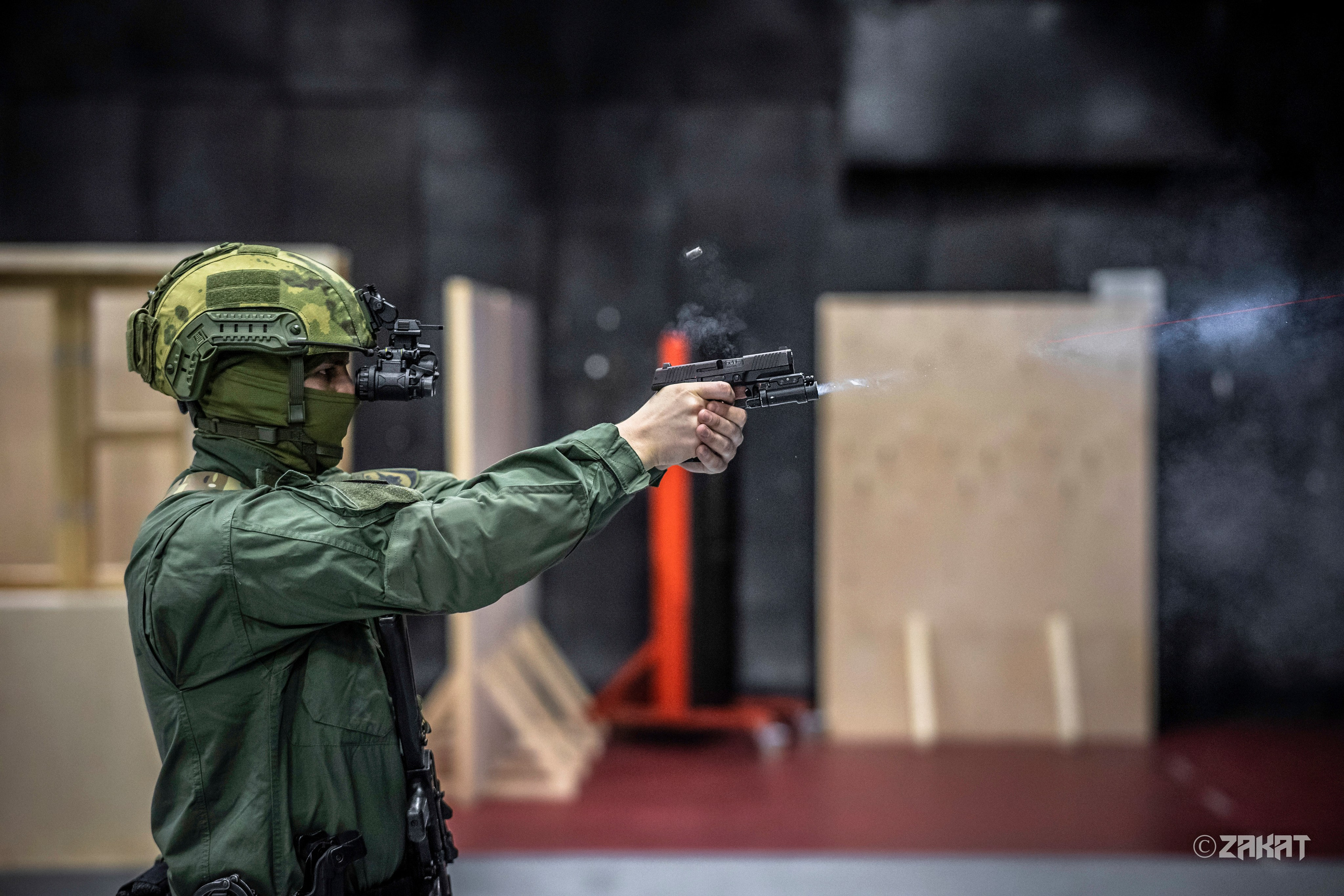 Фотосъемка силовиков. 2 СПП ГУ МВД России по г. Москва. Репортажный фотограф, Москва, Закат