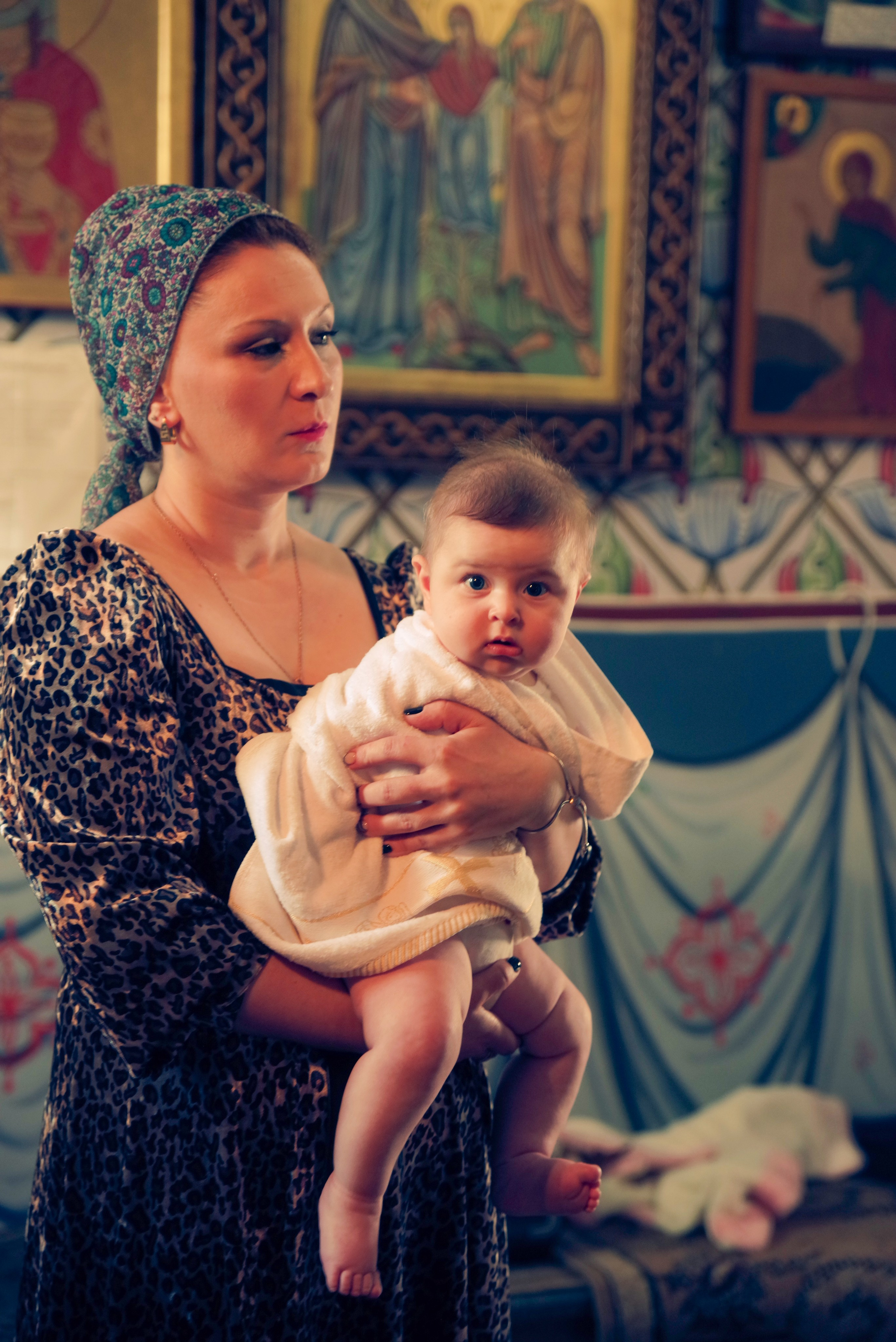 Крещение. Портретный фотограф Денис Милютин