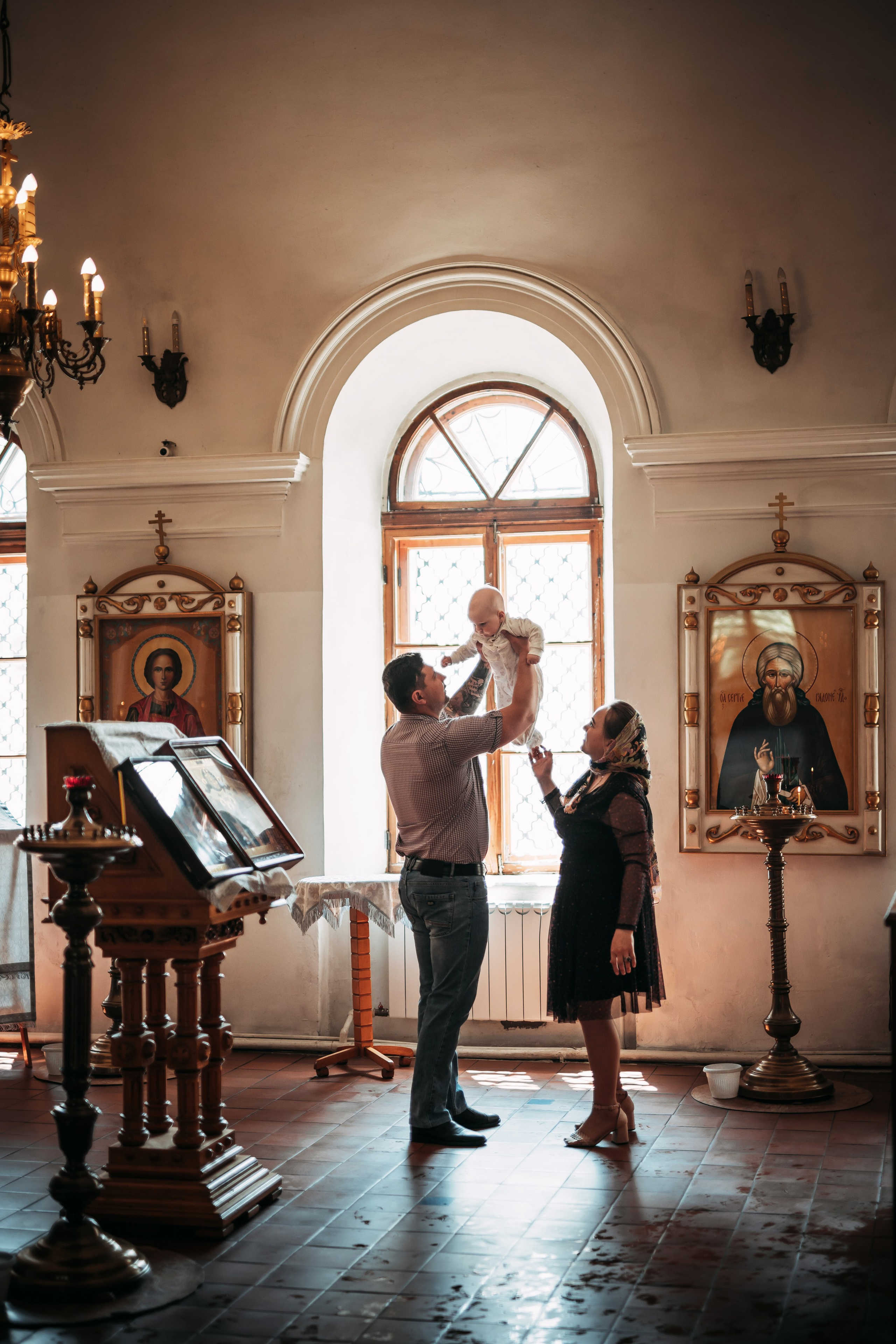 Крещение Федора. Алёна Хомич. Свадебный и семейный фотограф Коломна, Москва