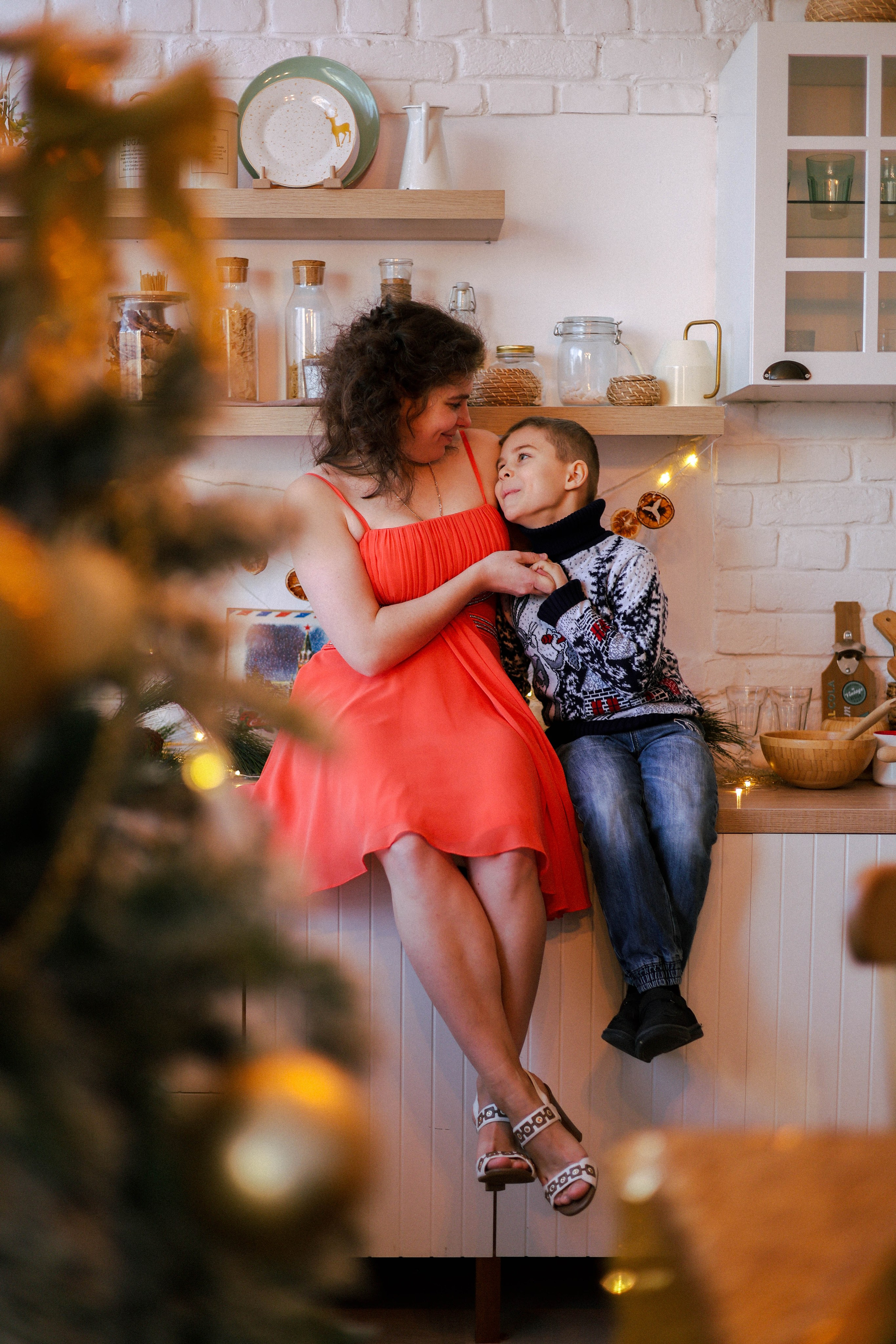 Новогодняя история «Нелля и ее семья». Фотограф в Москве Анастасия Калинина