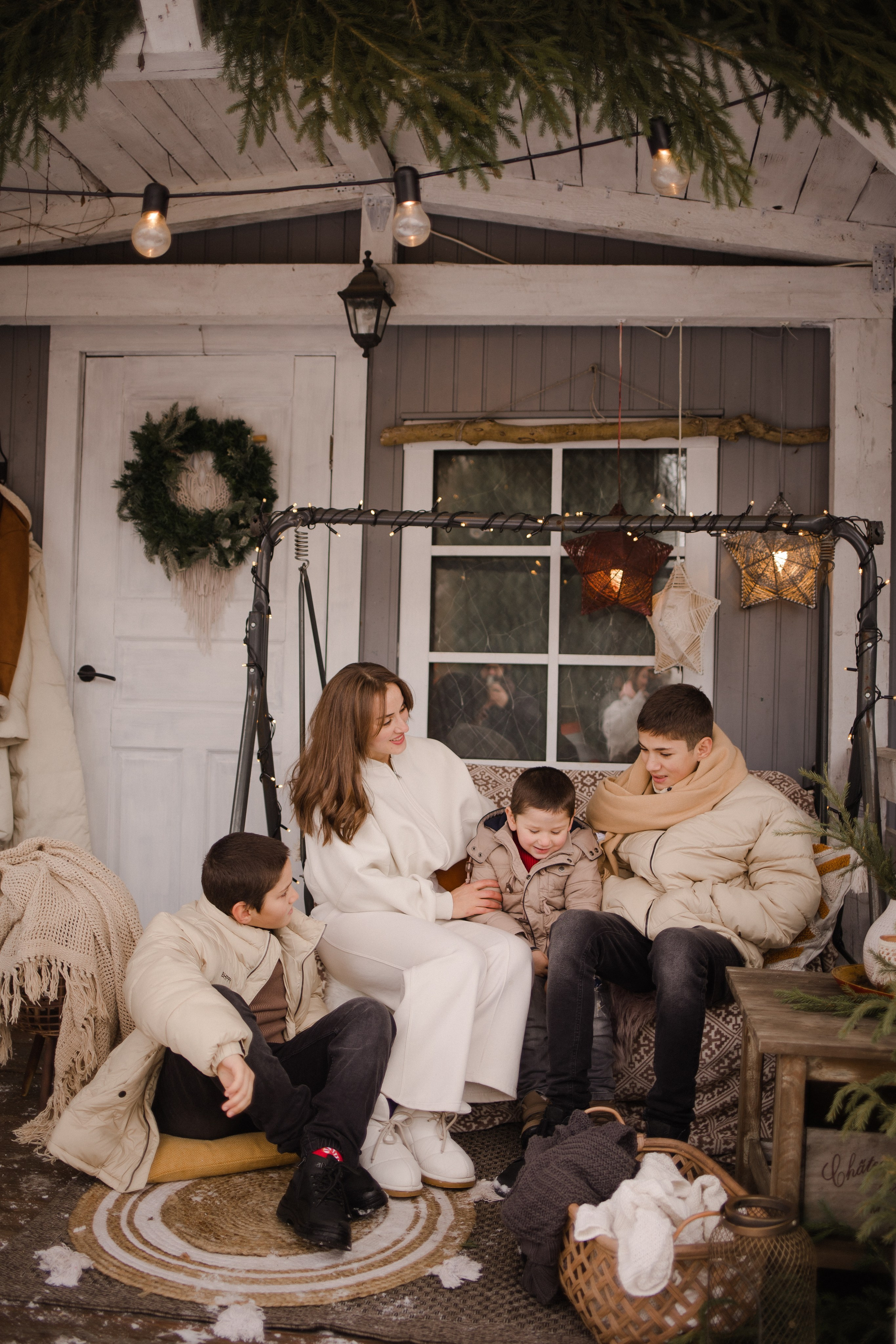 Элисо и дети. Семейный и детский фотограф в Москве Кузьмина Мария