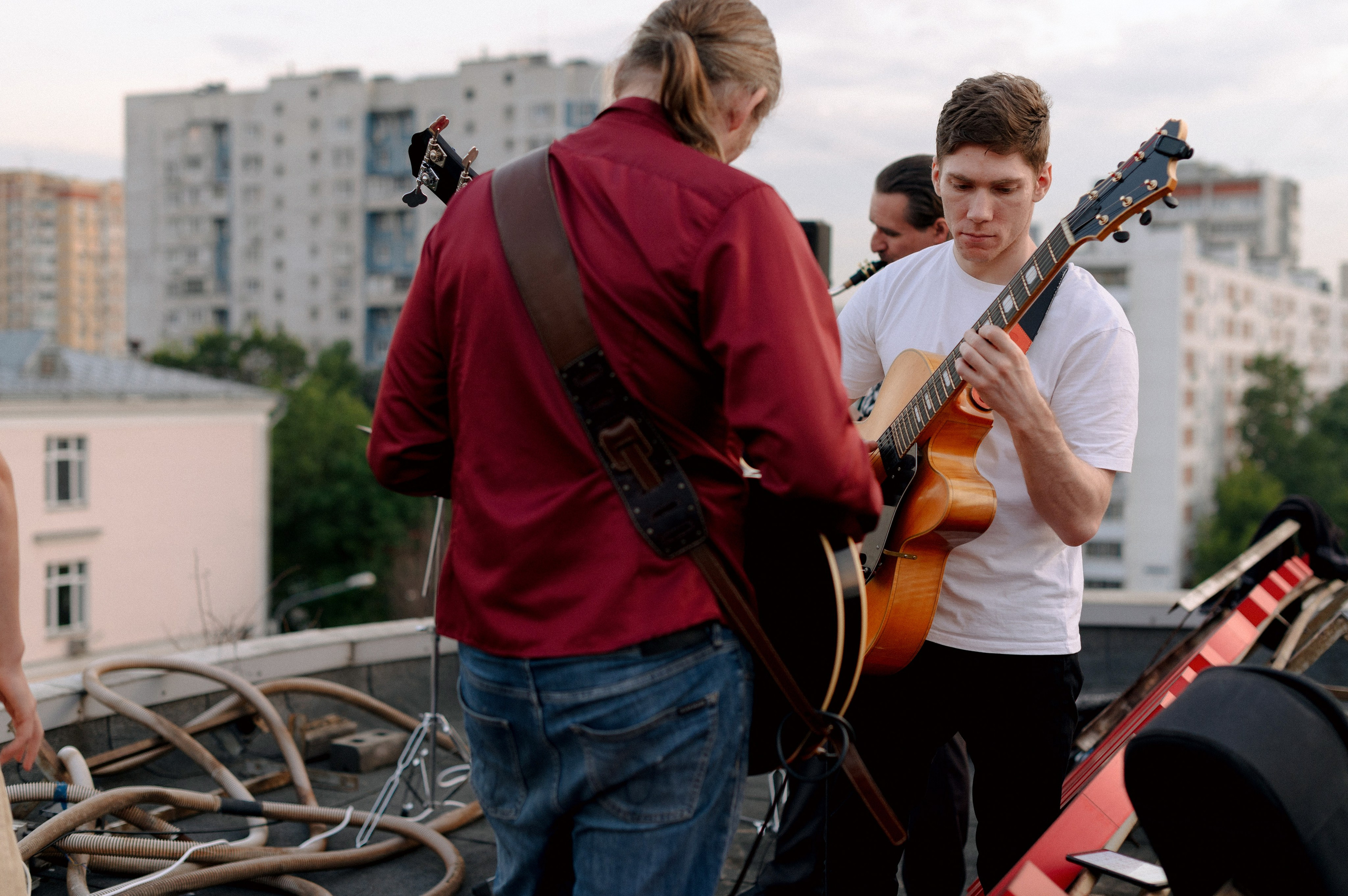ДЖАЗ НА КРЫШЕ. Шашкова Вероника / Свадебный и семейный фотограф Москва и Ярославль
