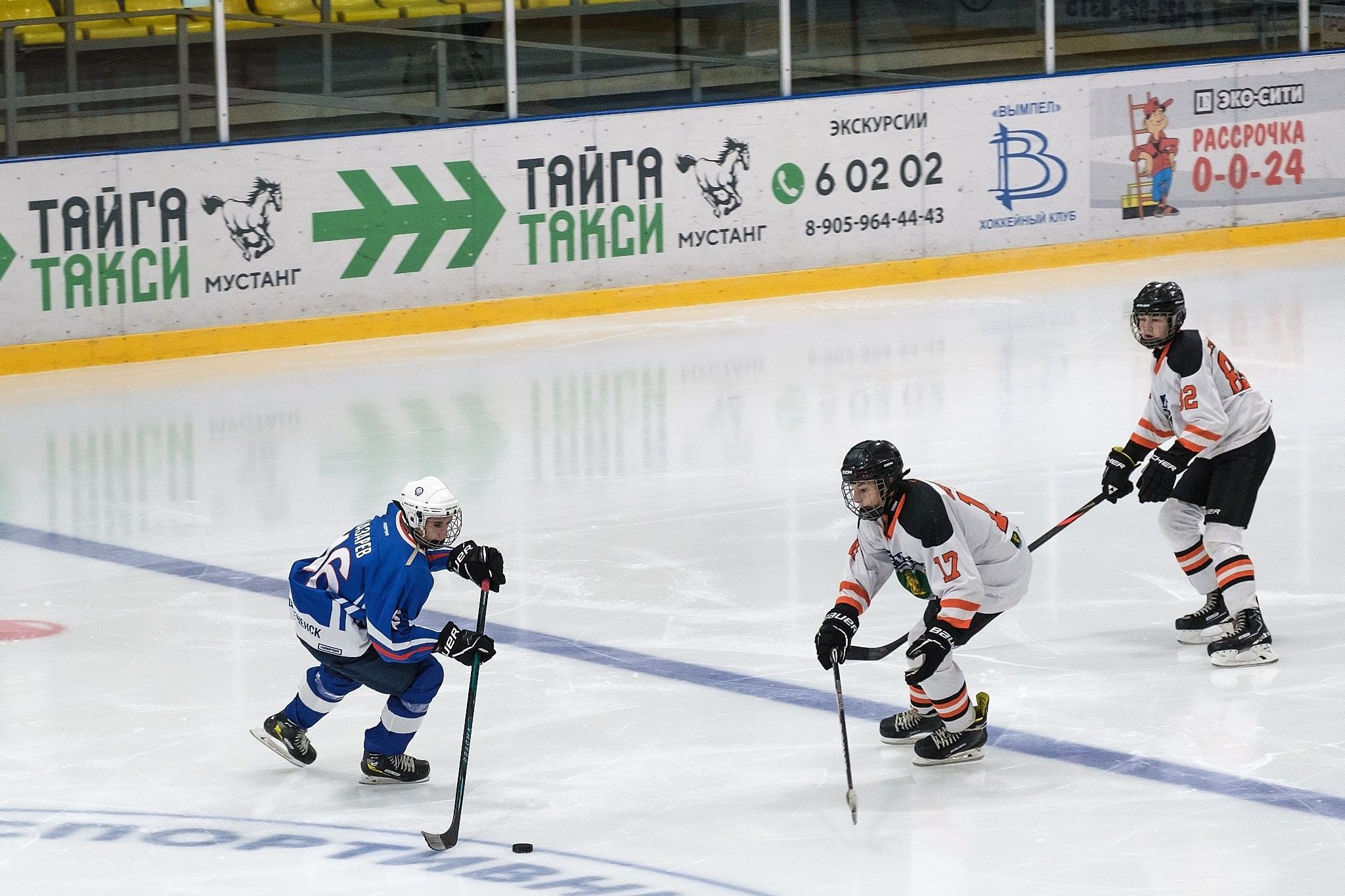 Хоккейный матч Вымпел-2011 (Междуреченск) vs Ермак (Ангарск) — фотограф в Междуреченске Никита Максимов