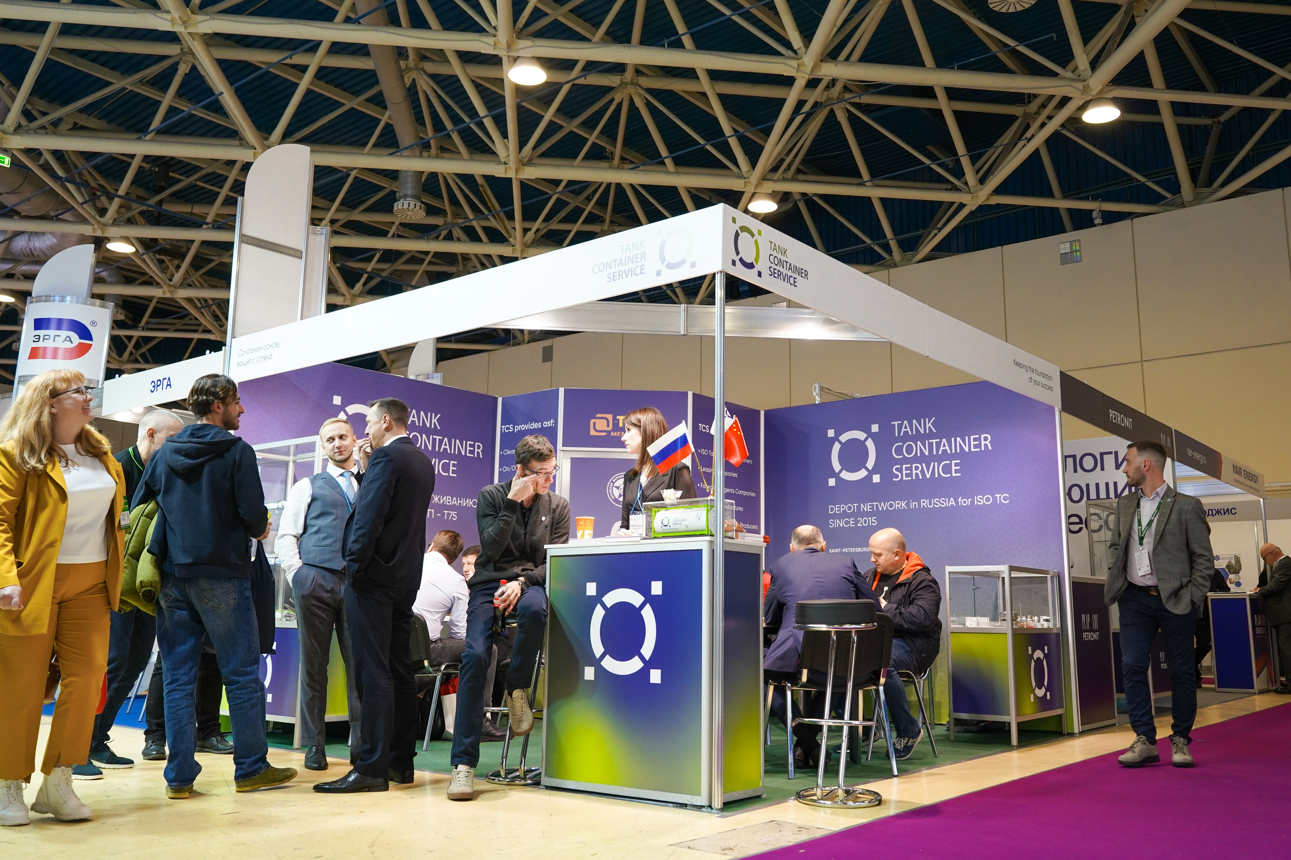 TANK CONTAINER SERVICE на выставке ХИМИЯ-2024. Фотограф b2b на выставки, конференции, форумы в Москве