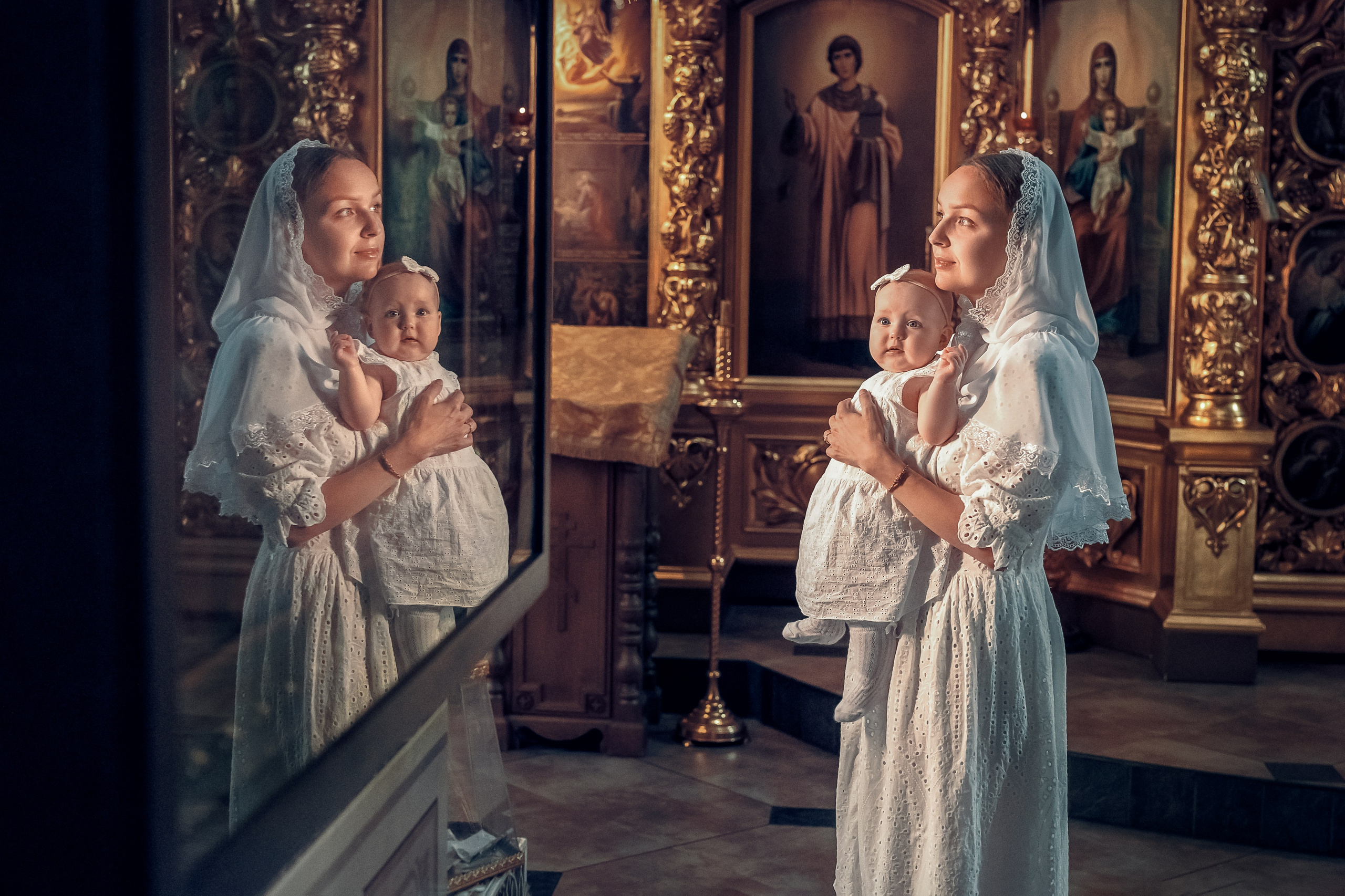 Церковь Уара Мученика (с. Вешки). Фотограф Newborn и церковных Таинств