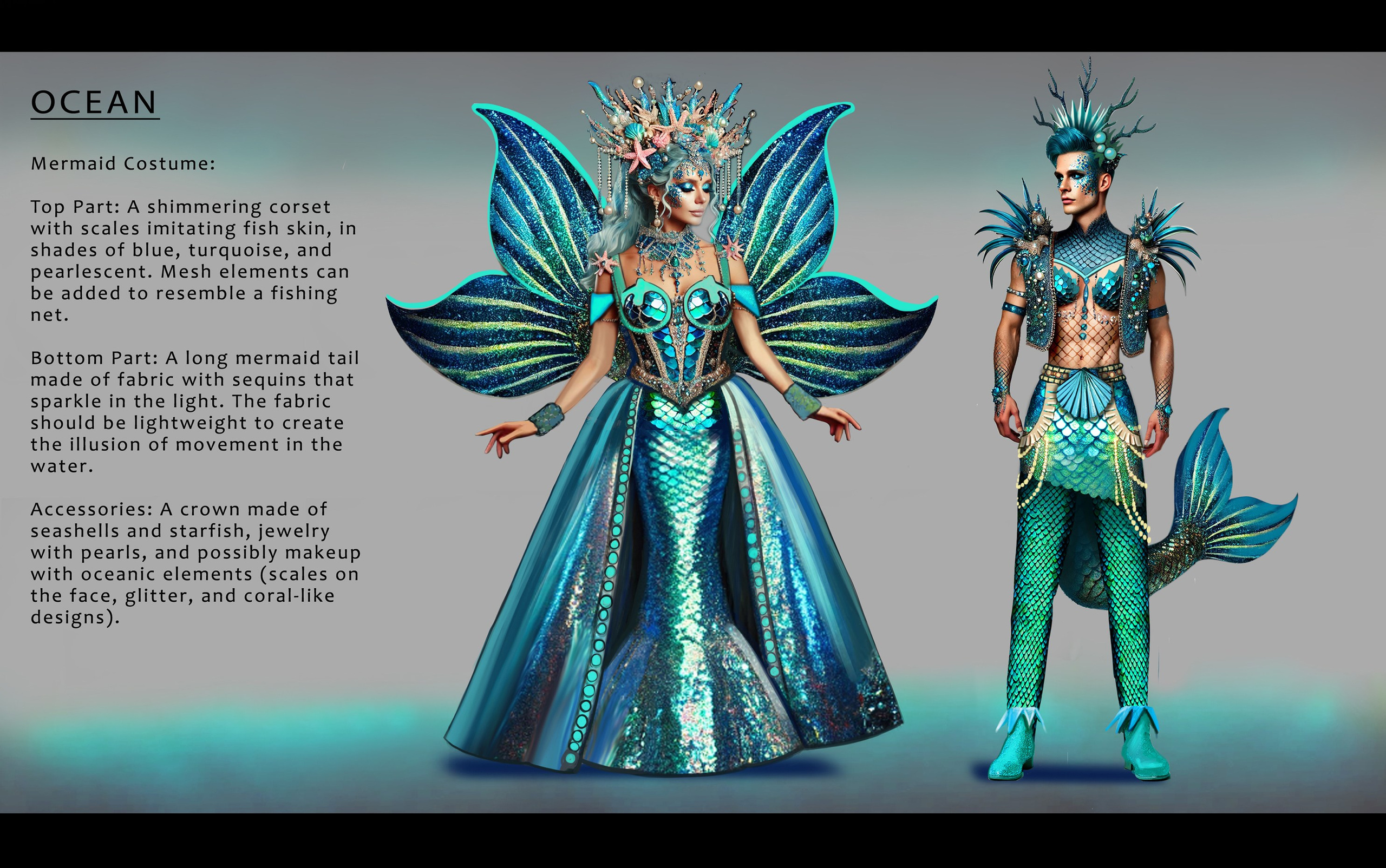 COSTUME DESIGN. Munina Dina. Set design portfolio