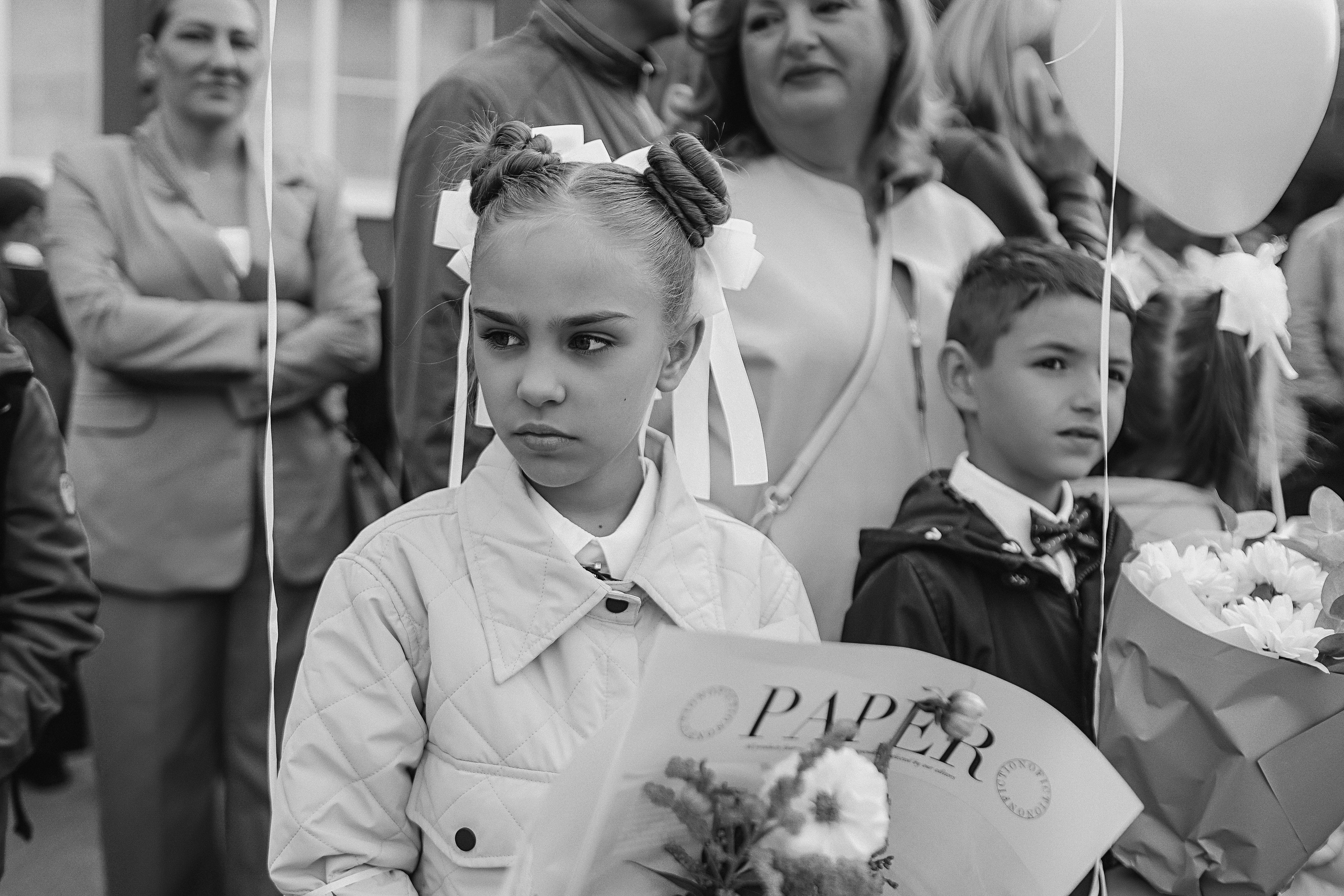 1 сентября линейка+кл час+портреты. Семейный фотограф Тюмень, фотограф на роды Салмина Мария