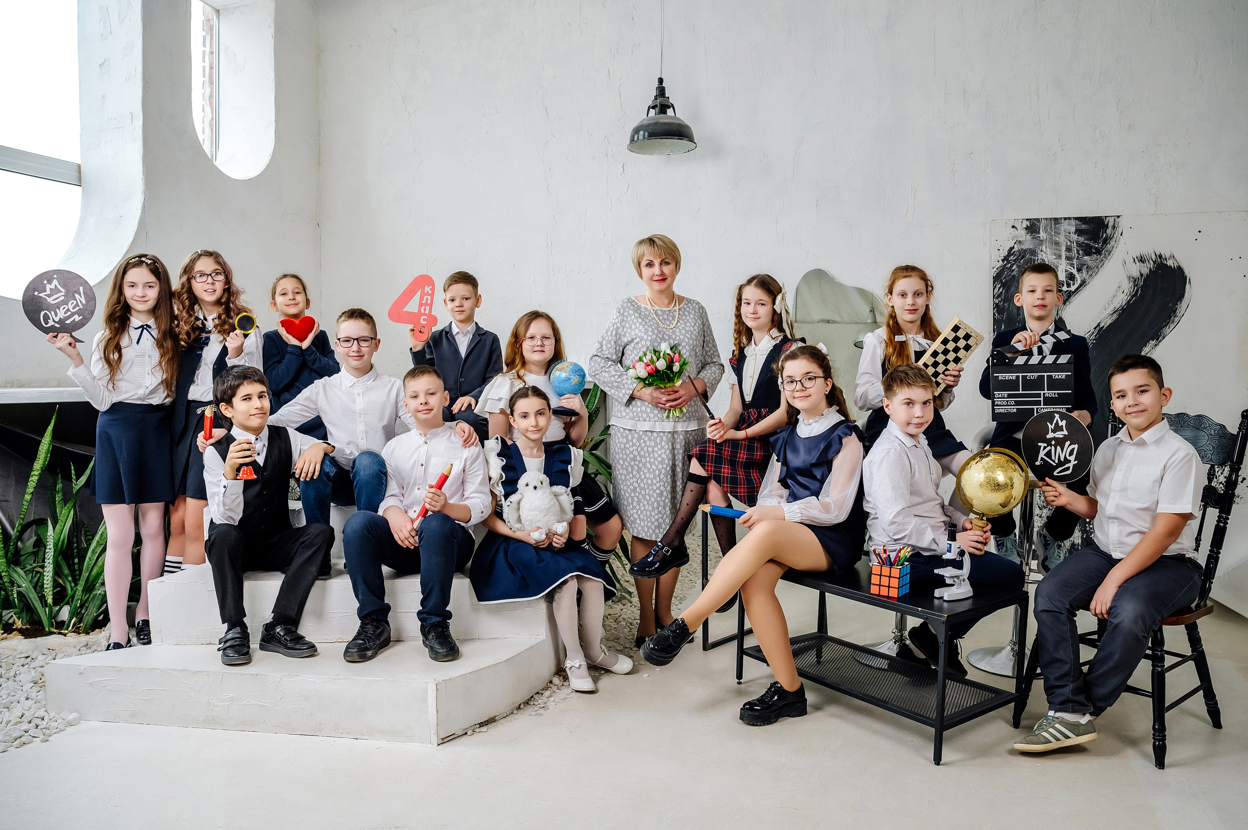 Средняя школа 4 класс