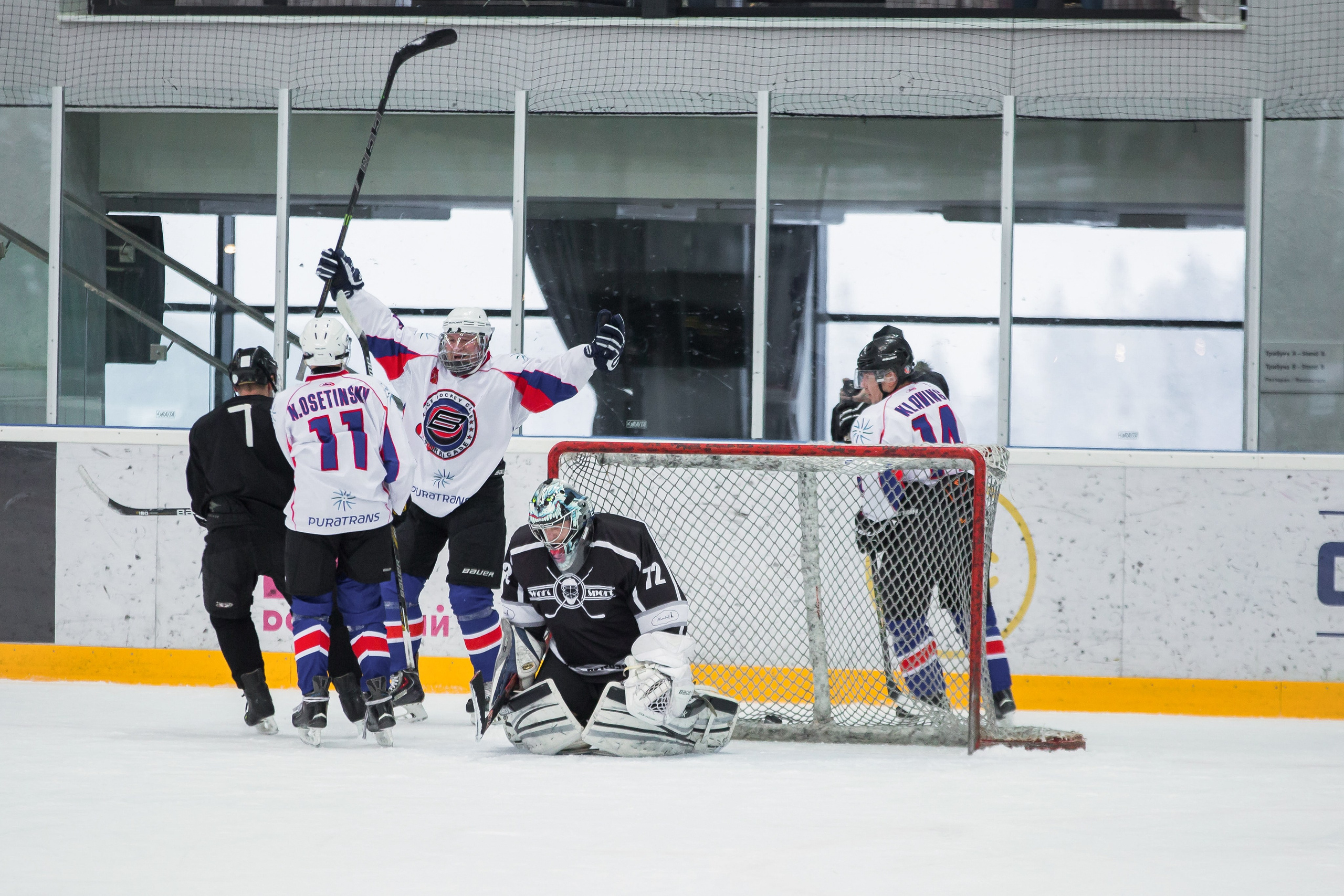 Хоккей для «Work&Sport». Снимаю съемки
